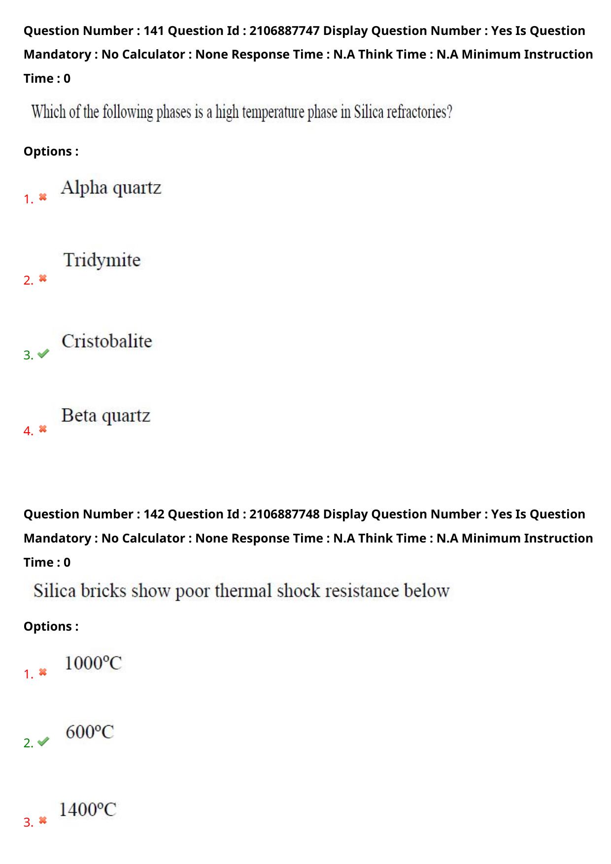 AP ECET 2024 Ceramic Technology 08th May 2024 (Shift 1) Question Paper wth Key - Page 89