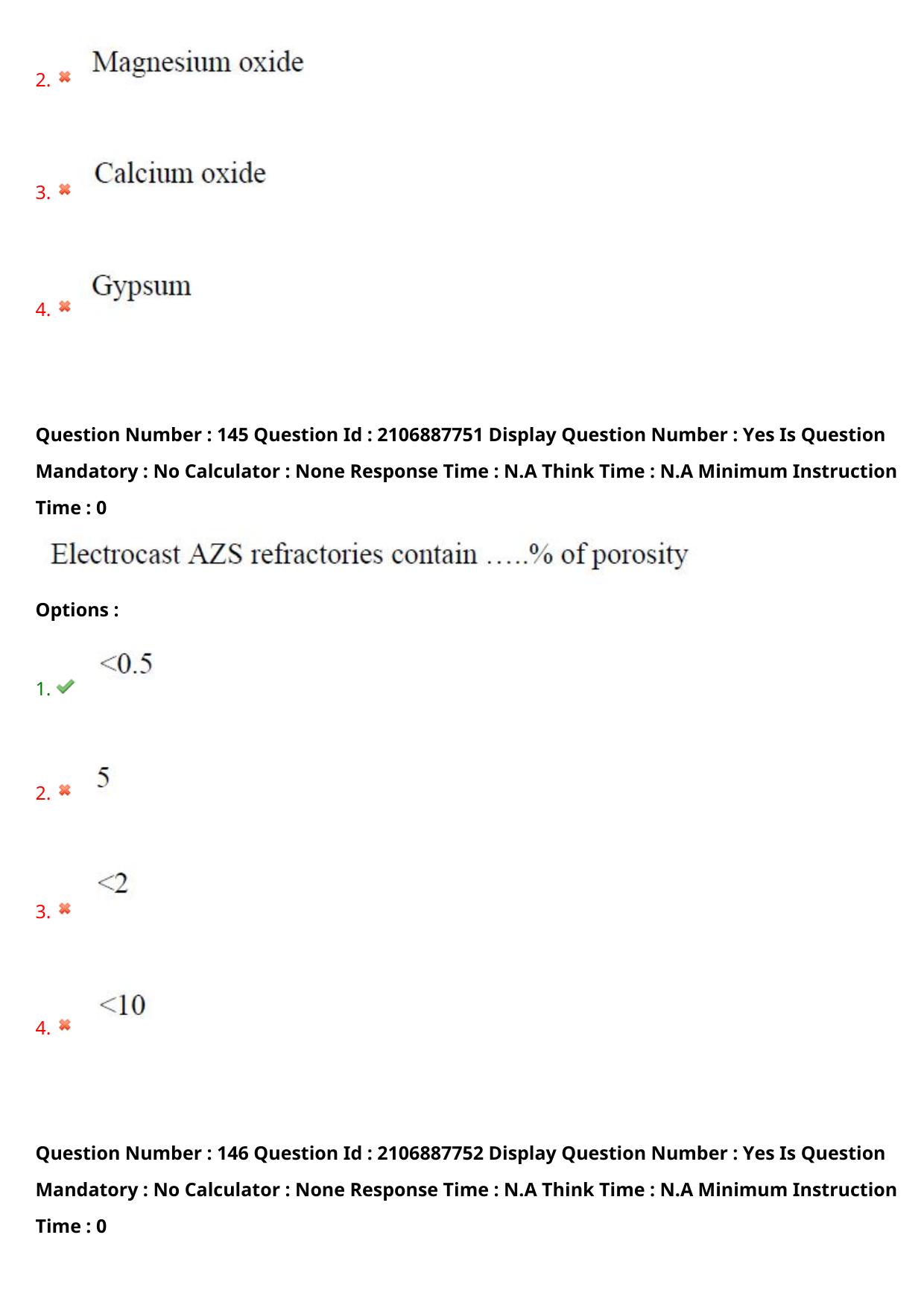 AP ECET 2024 Ceramic Technology 08th May 2024 (Shift 1) Question Paper wth Key - Page 91