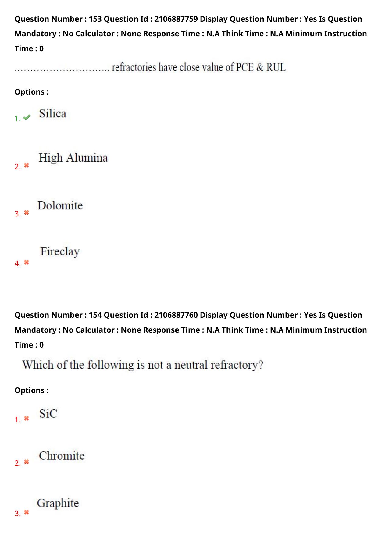 AP ECET 2024 Ceramic Technology 08th May 2024 (Shift 1) Question Paper wth Key - Page 96