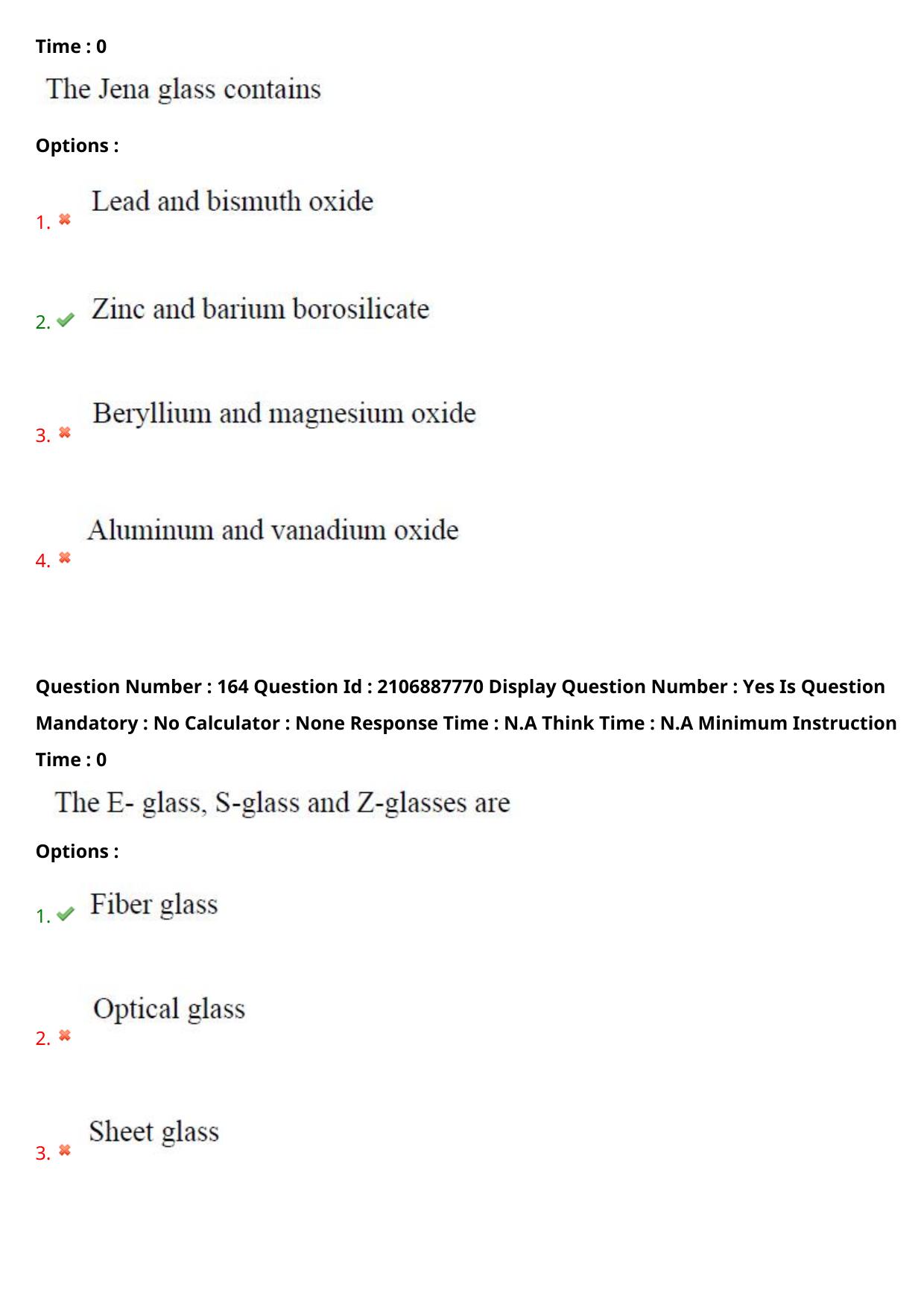 AP ECET 2024 Ceramic Technology 08th May 2024 (Shift 1) Question Paper wth Key - Page 102