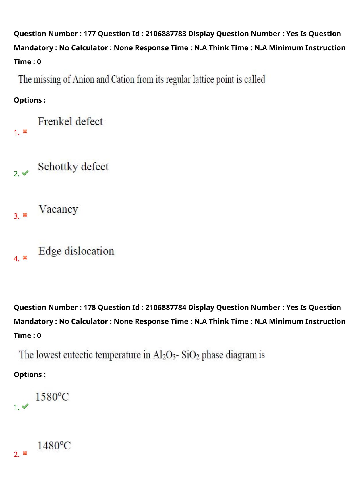 AP ECET 2024 Ceramic Technology 08th May 2024 (Shift 1) Question Paper wth Key - Page 110