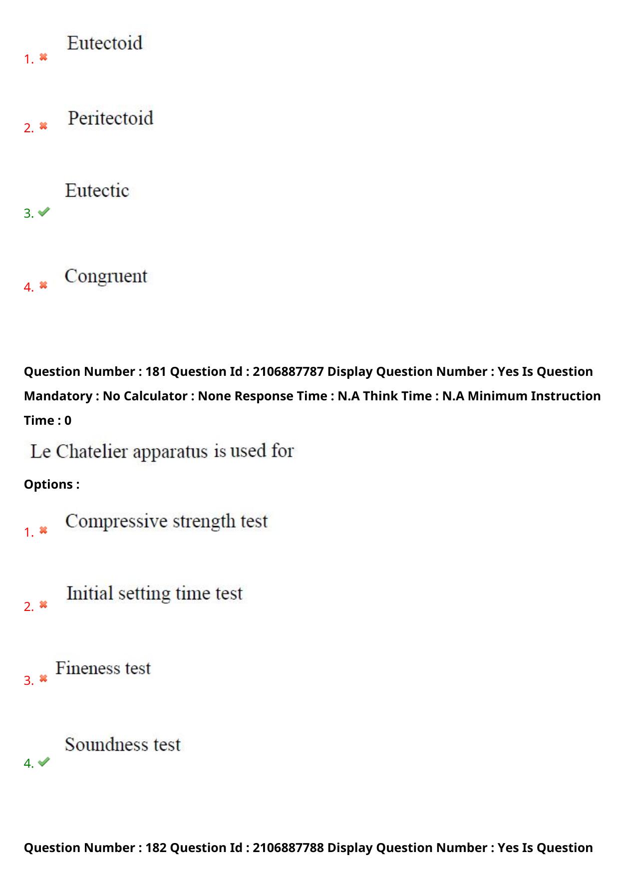 AP ECET 2024 Ceramic Technology 08th May 2024 (Shift 1) Question Paper wth Key - Page 112