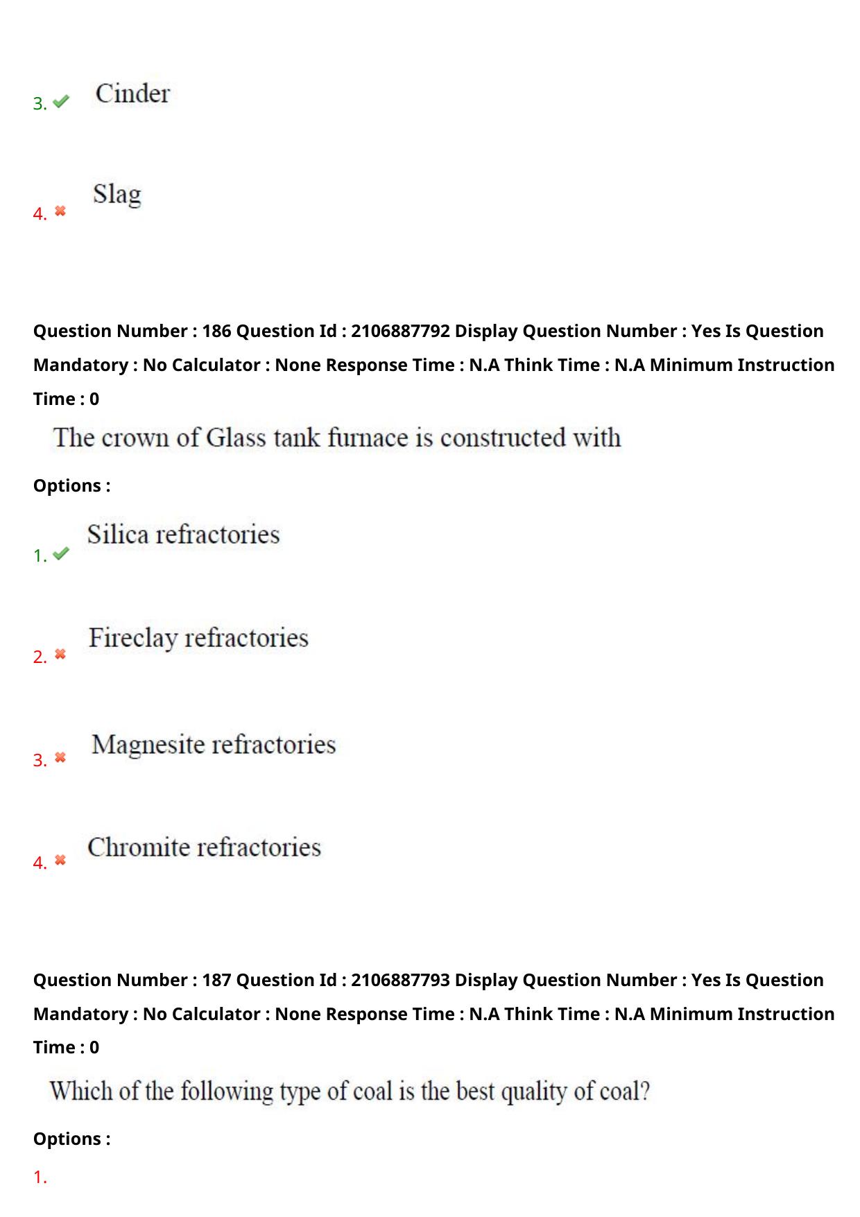 AP ECET 2024 Ceramic Technology 08th May 2024 (Shift 1) Question Paper wth Key - Page 115