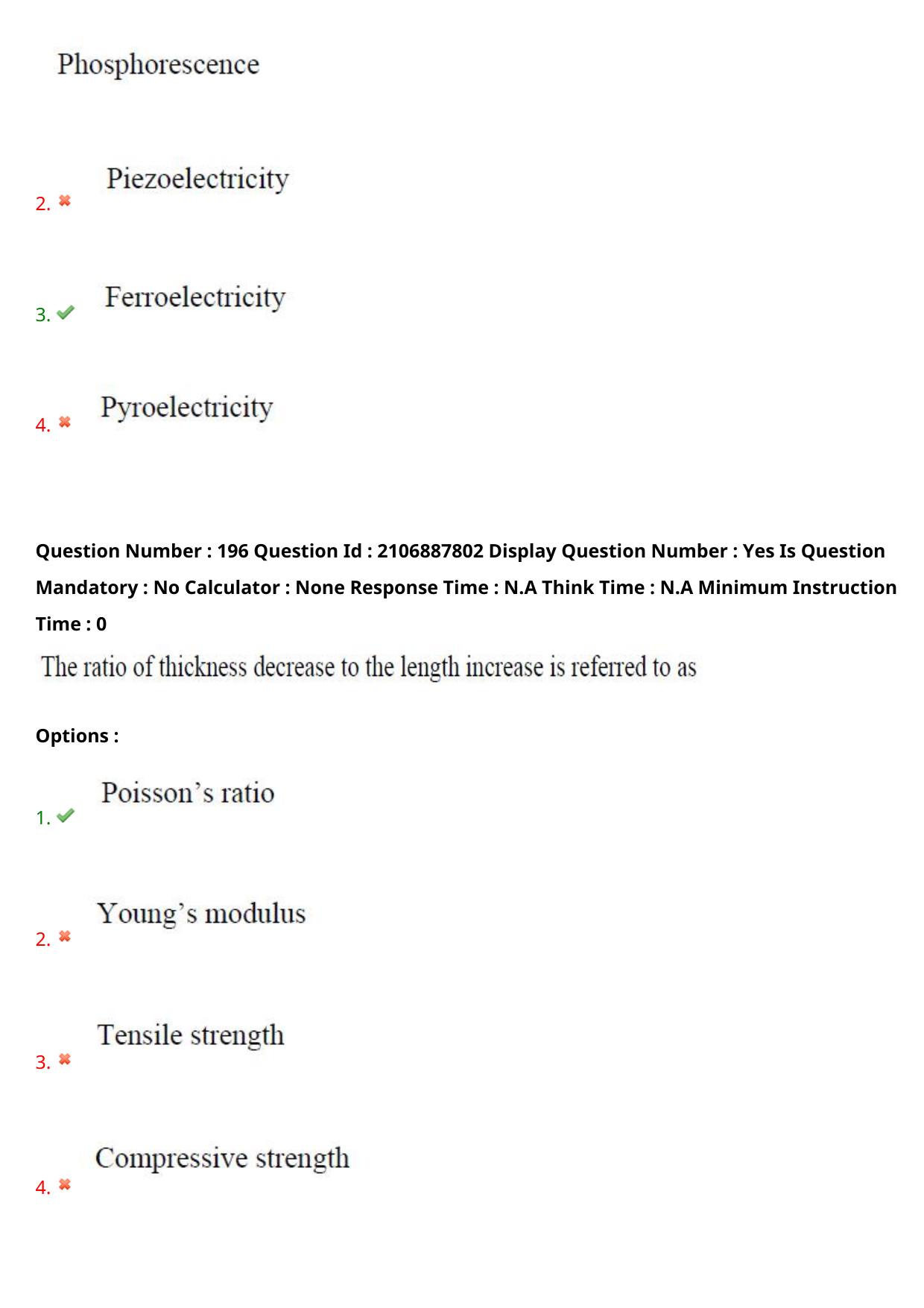 AP ECET 2024 Ceramic Technology 08th May 2024 (Shift 1) Question Paper wth Key - Page 121