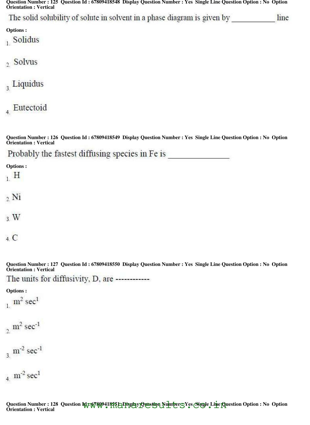 AP ECET 2018 - Metallurgical Engineering Old Previous Question Papers - Page 46