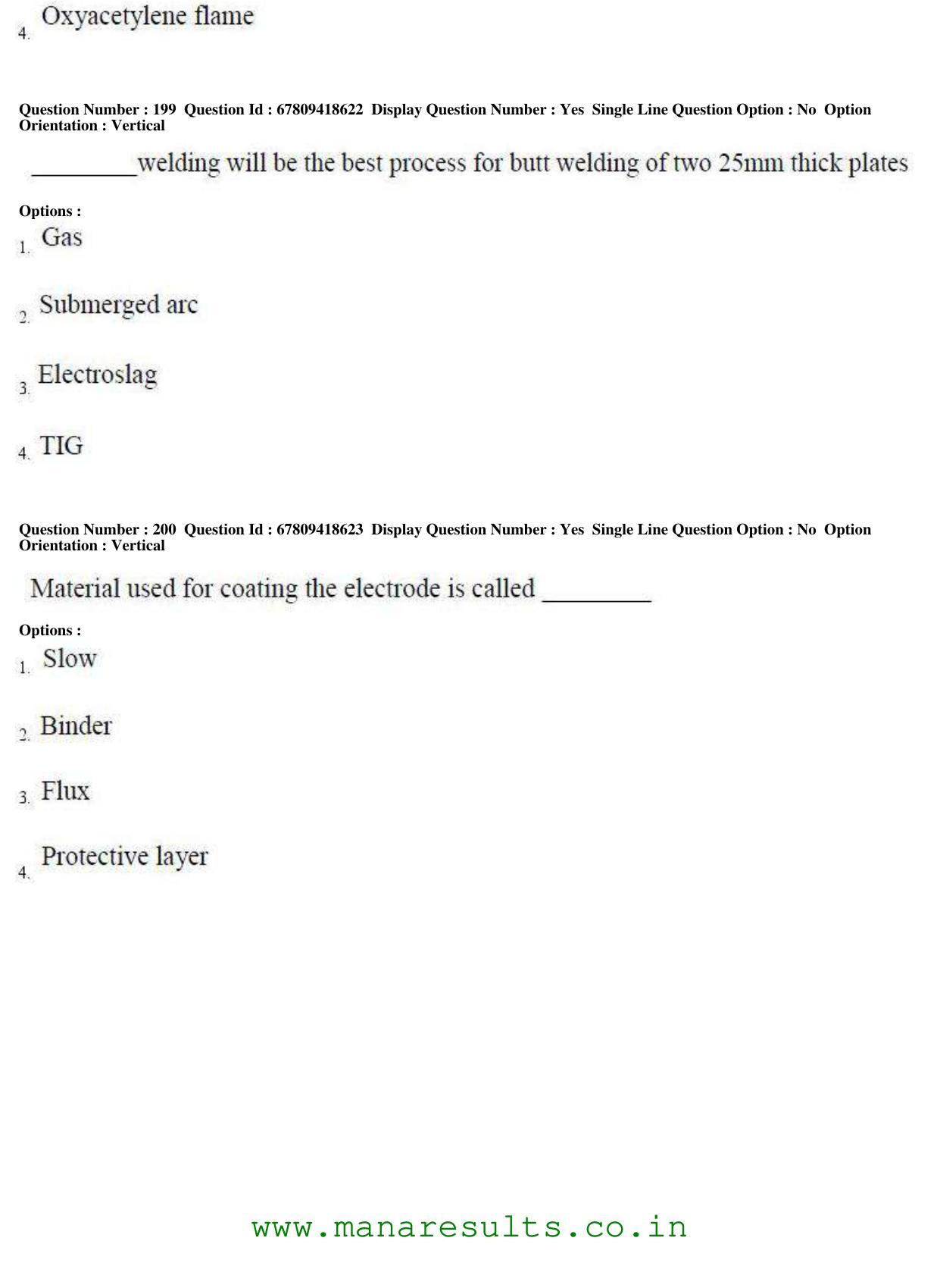 AP ECET 2018 - Metallurgical Engineering Old Previous Question Papers - Page 71