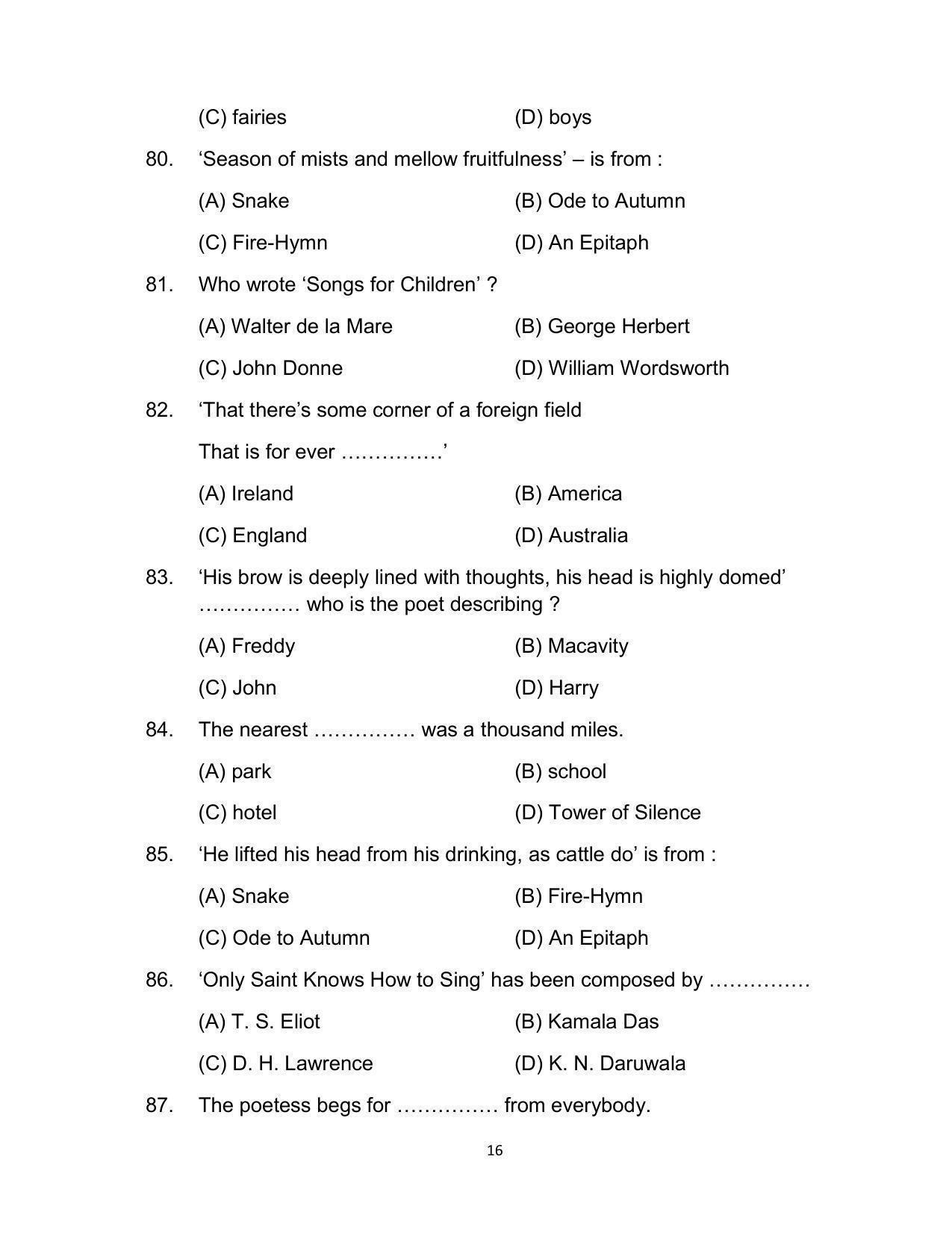 Bihar Board 12th Model Paper 2022 -English - (I.Sc. & I.Com.) - Page 16