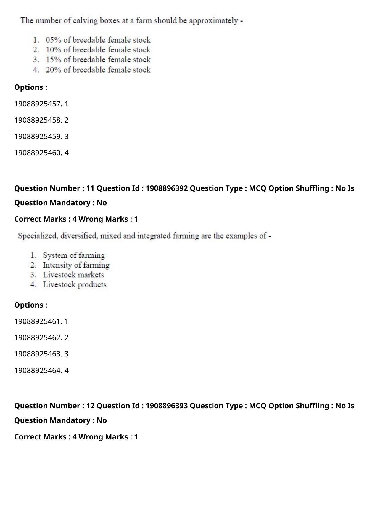 ICAR AIEEA PG 2021 ANIMAL SCIENCE Question Paper - Page 7