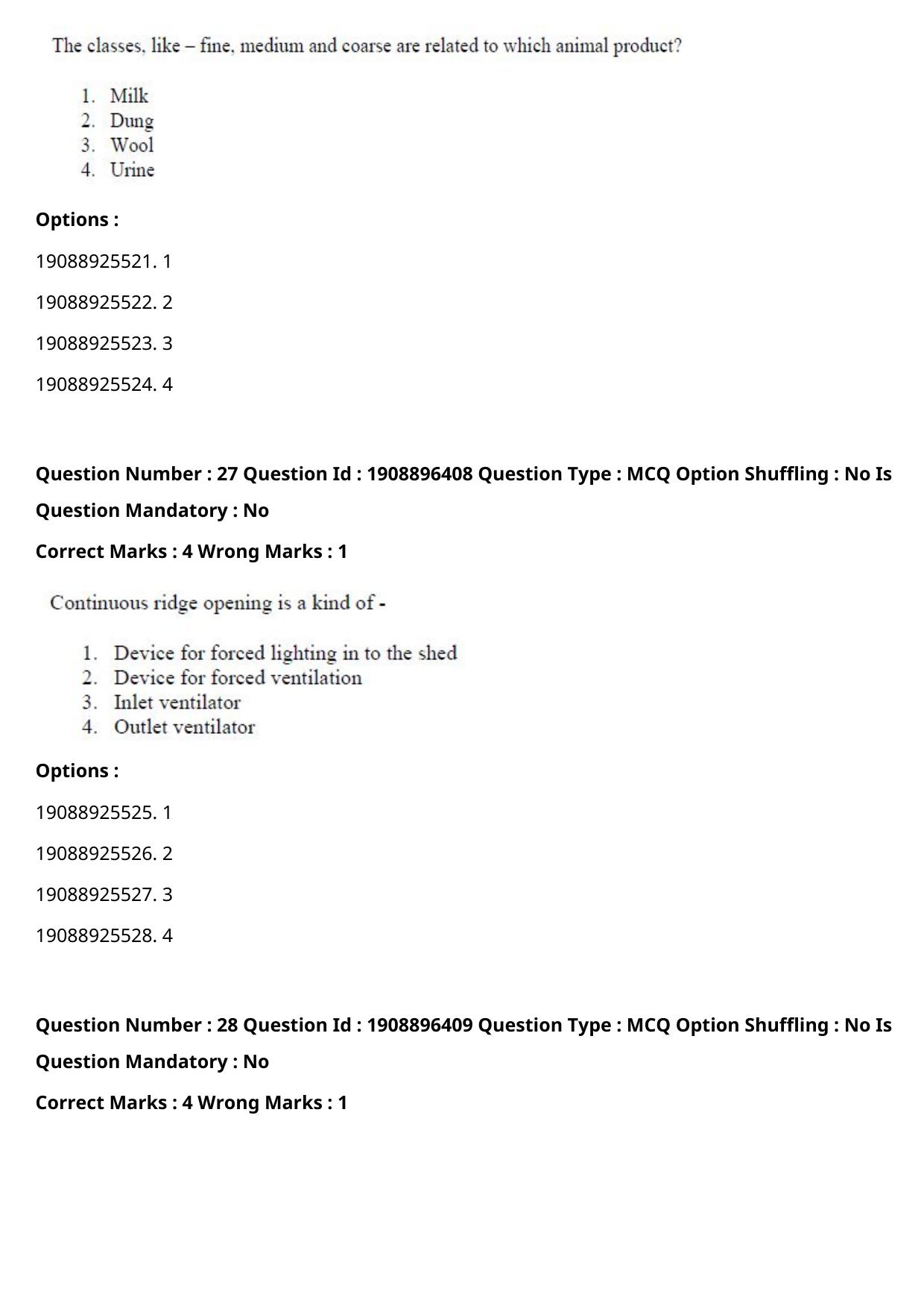 ICAR AIEEA PG 2021 ANIMAL SCIENCE Question Paper - Page 15