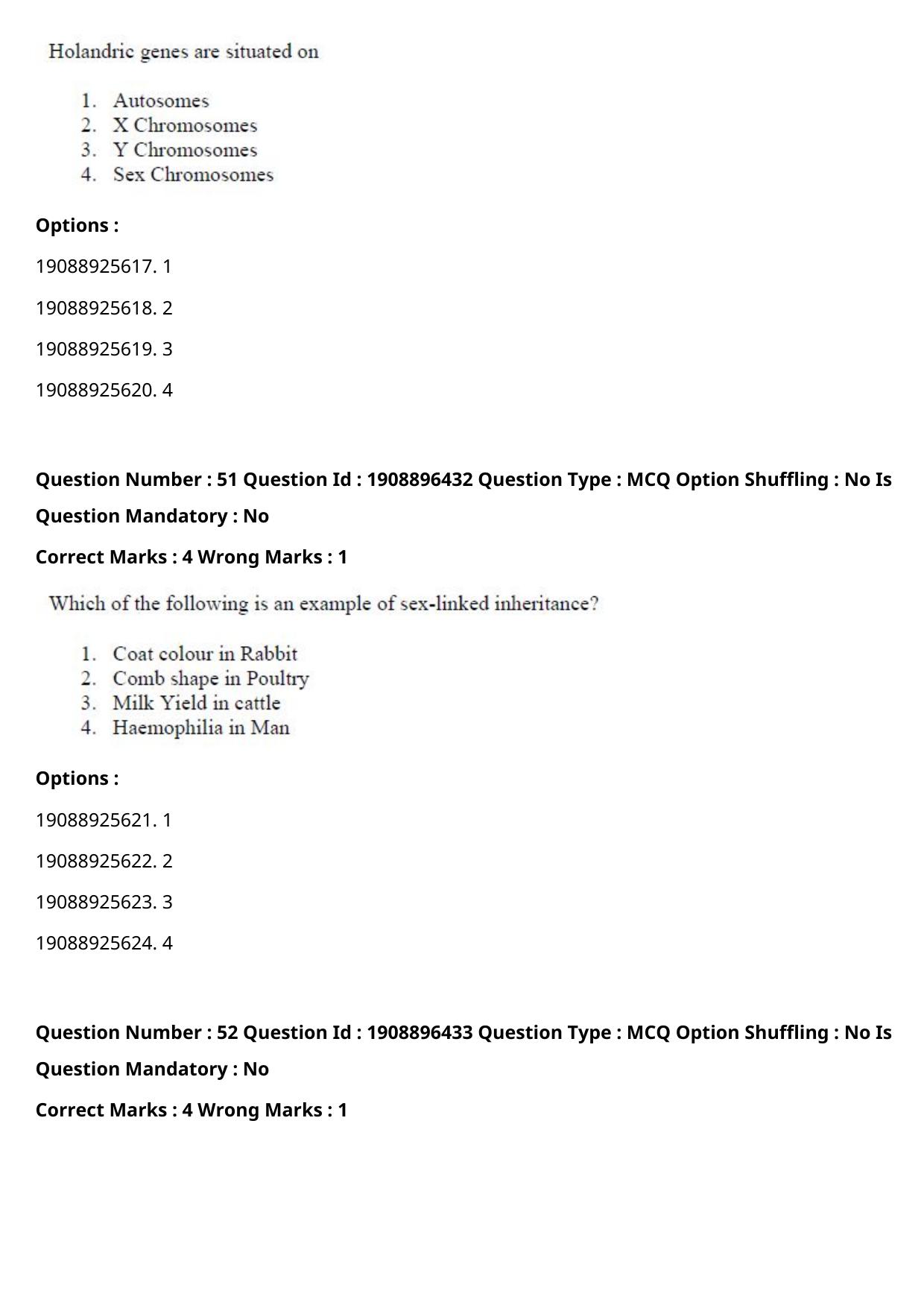 ICAR AIEEA PG 2021 ANIMAL SCIENCE Question Paper - Page 29