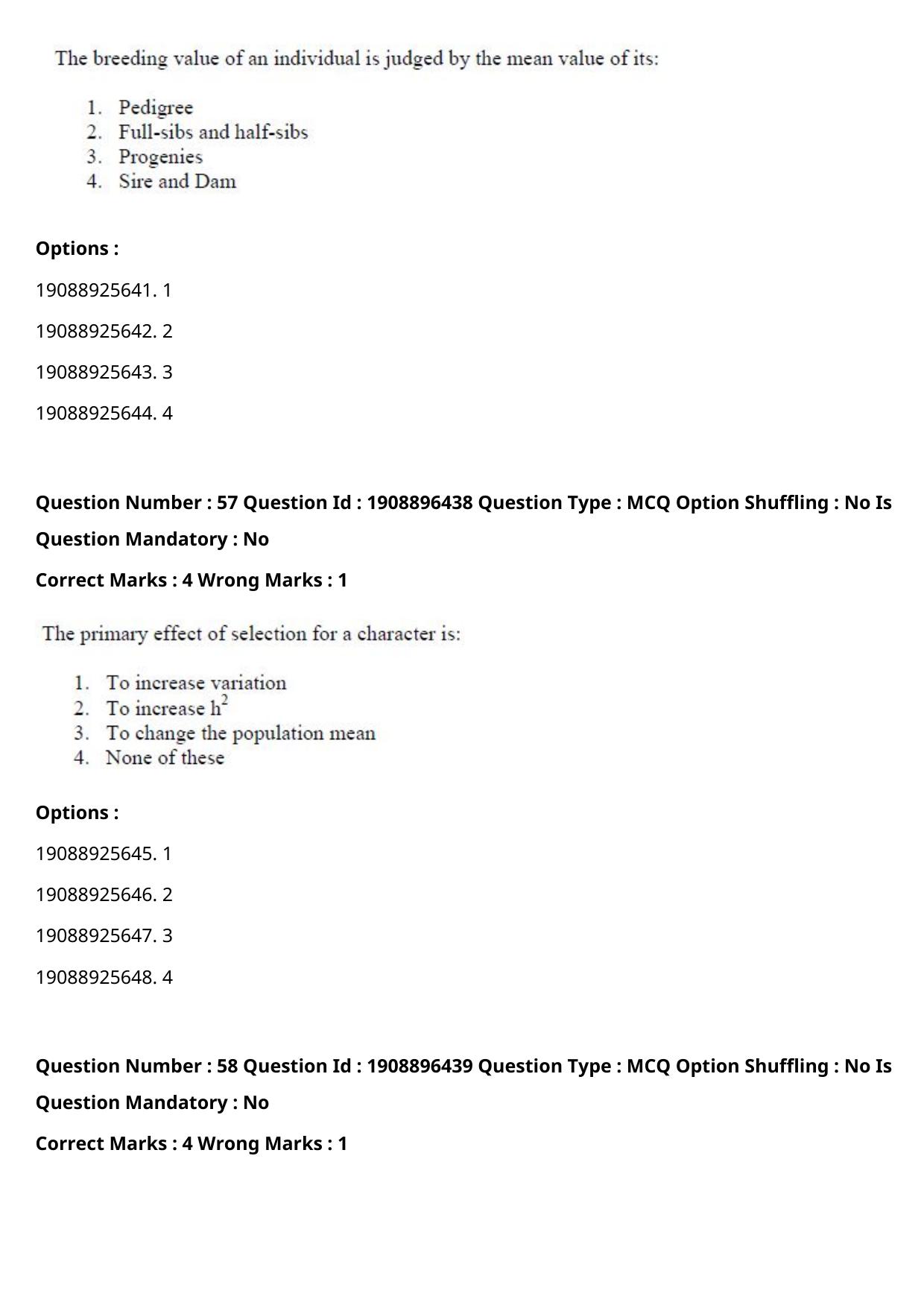 ICAR AIEEA PG 2021 ANIMAL SCIENCE Question Paper - Page 32