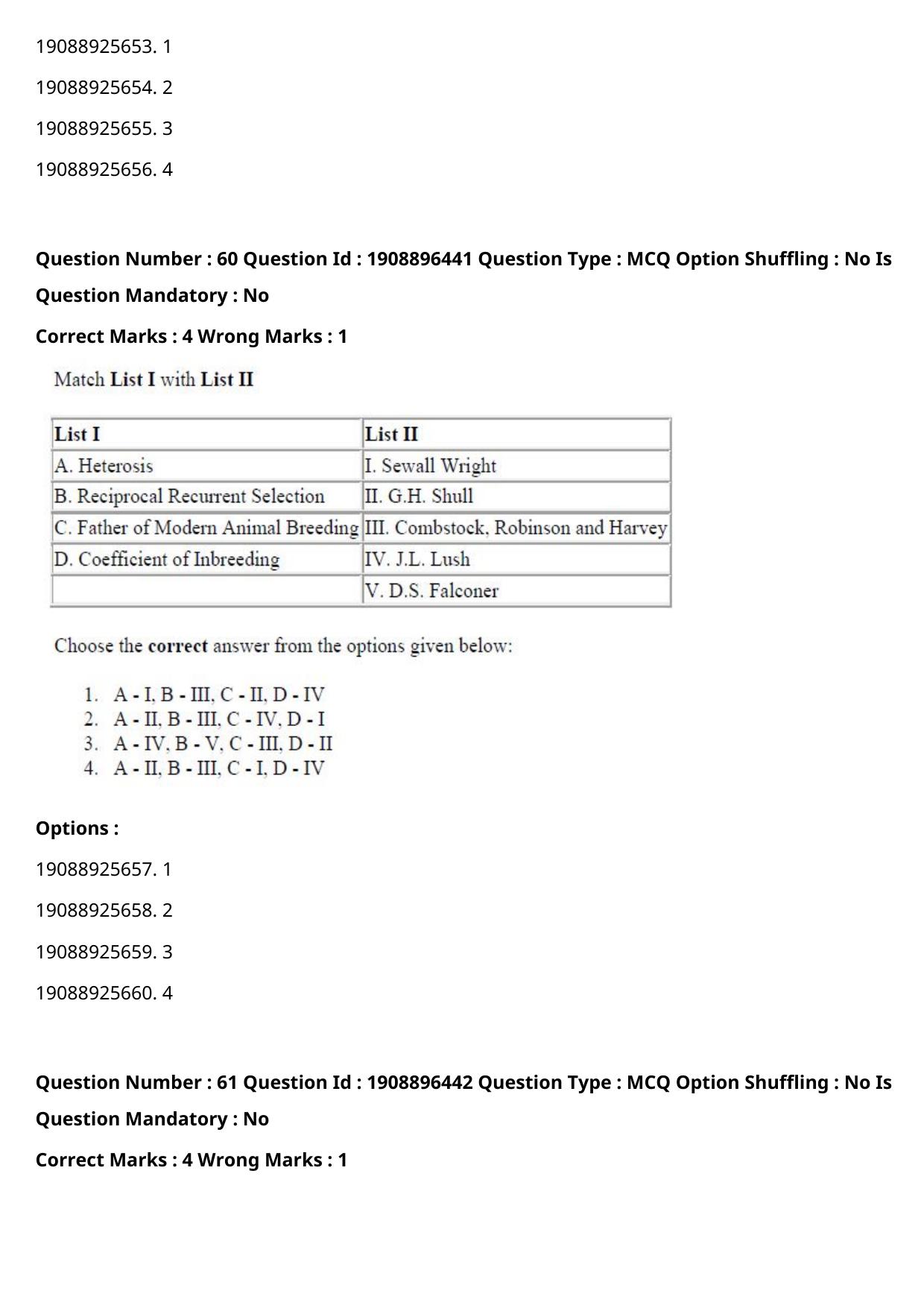 ICAR AIEEA PG 2021 ANIMAL SCIENCE Question Paper - Page 34