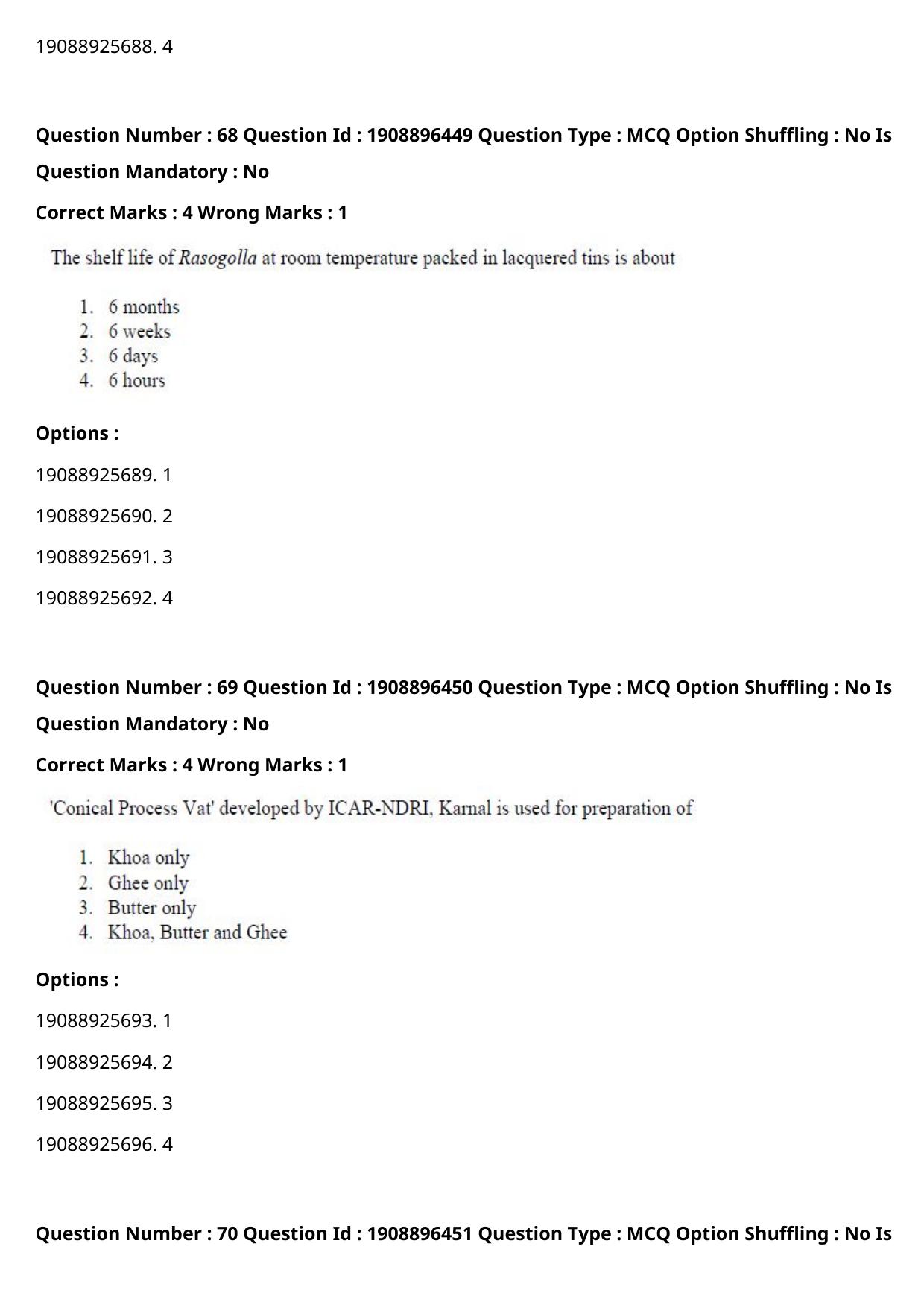 ICAR AIEEA PG 2021 ANIMAL SCIENCE Question Paper - Page 39