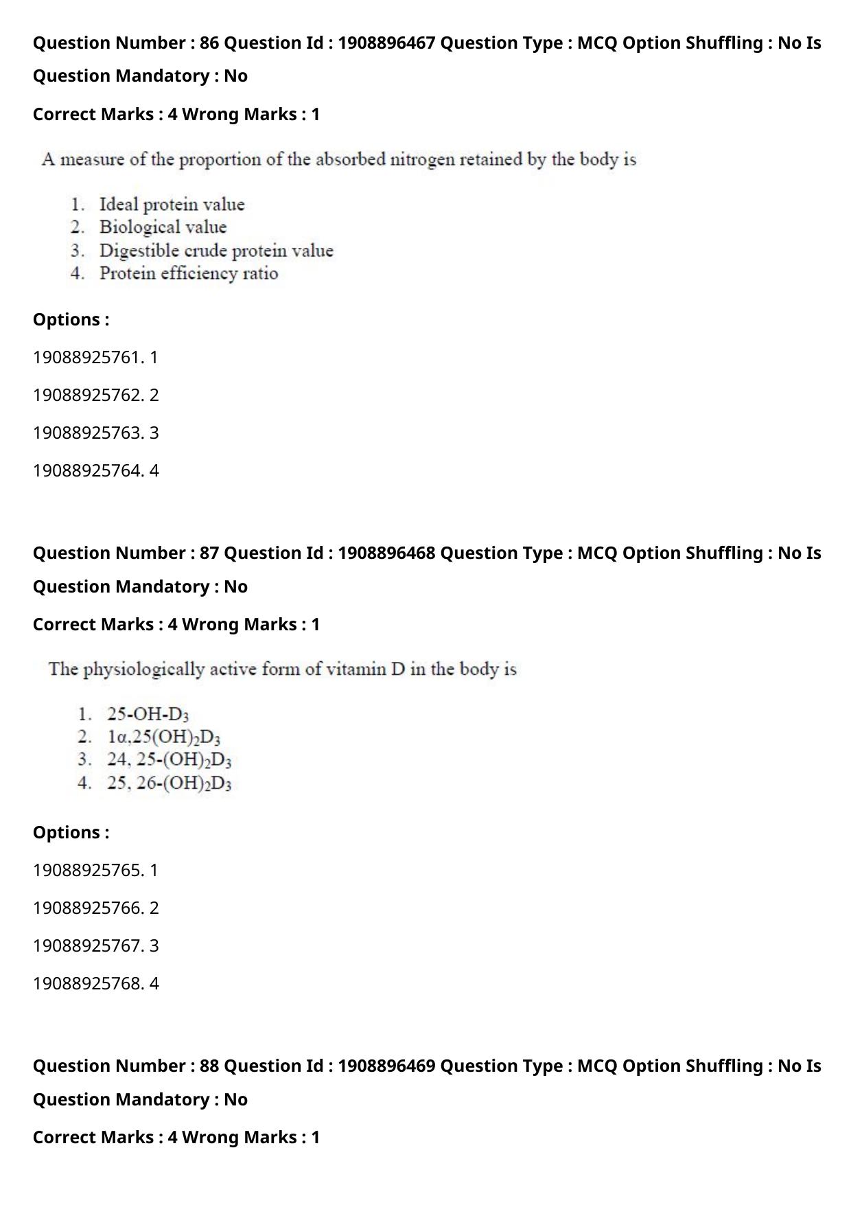 ICAR AIEEA PG 2021 ANIMAL SCIENCE Question Paper - Page 48