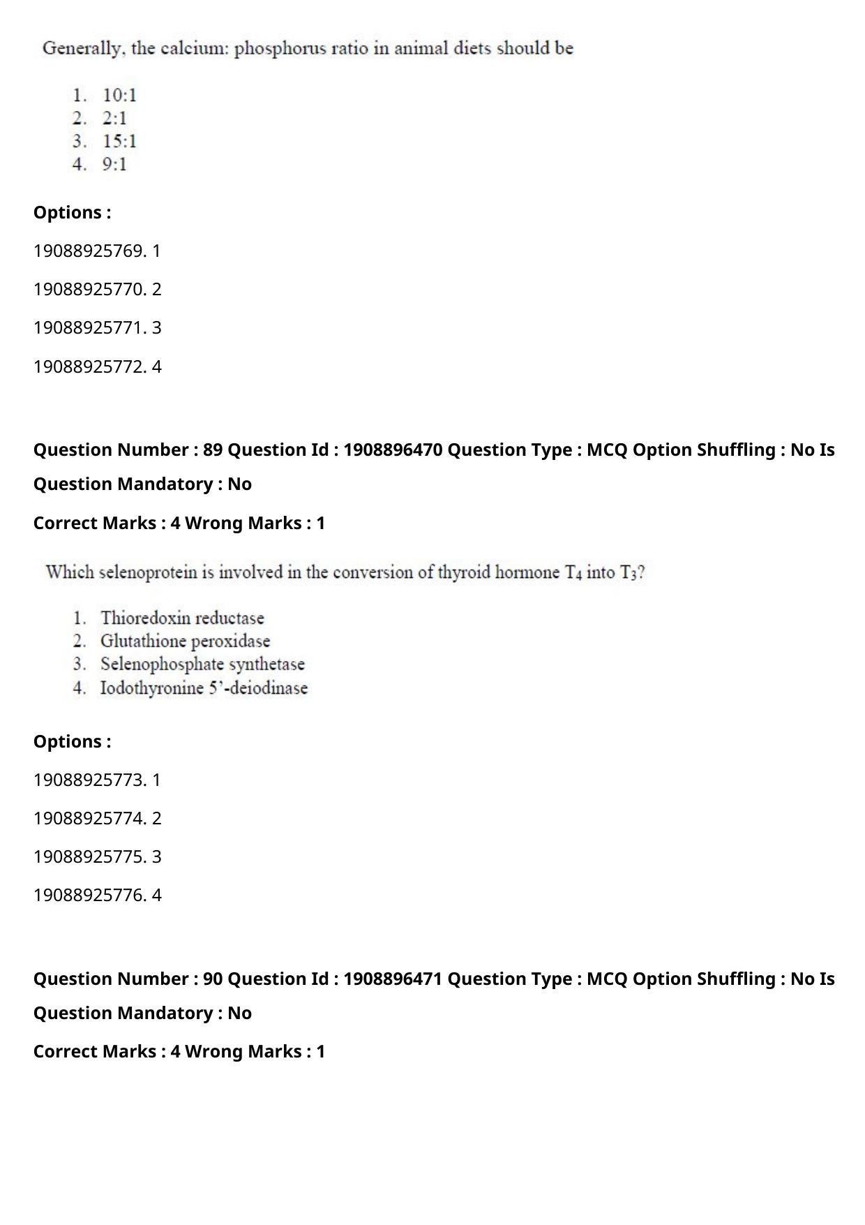 ICAR AIEEA PG 2021 ANIMAL SCIENCE Question Paper - Page 49