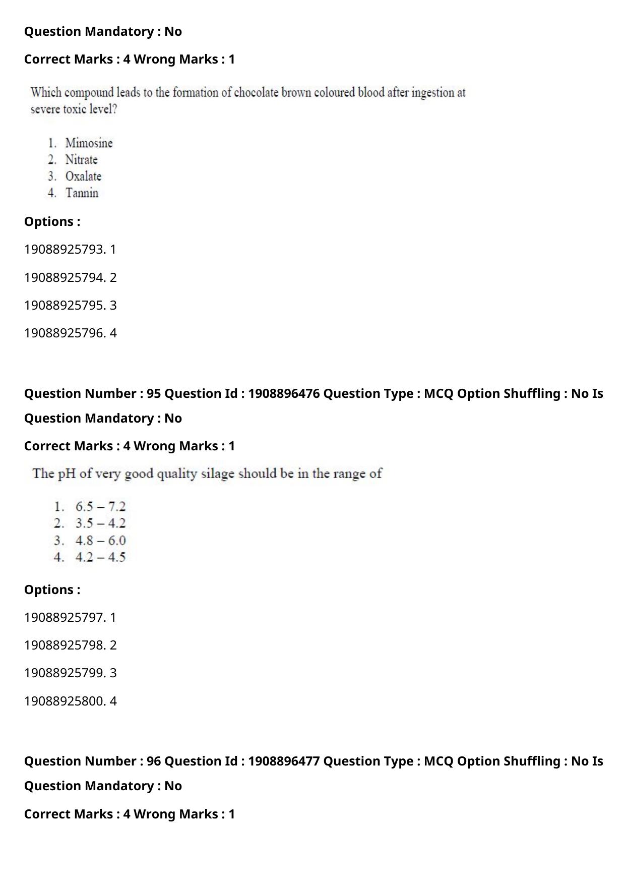 ICAR AIEEA PG 2021 ANIMAL SCIENCE Question Paper - Page 52