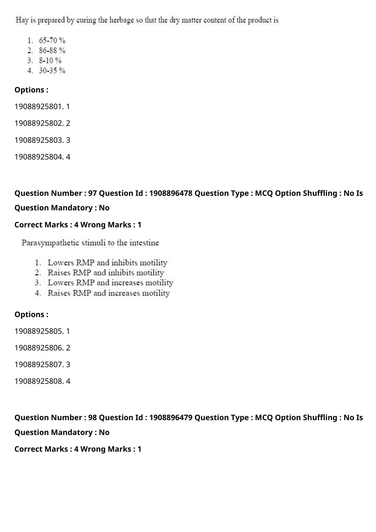 ICAR AIEEA PG 2021 ANIMAL SCIENCE Question Paper - Page 53