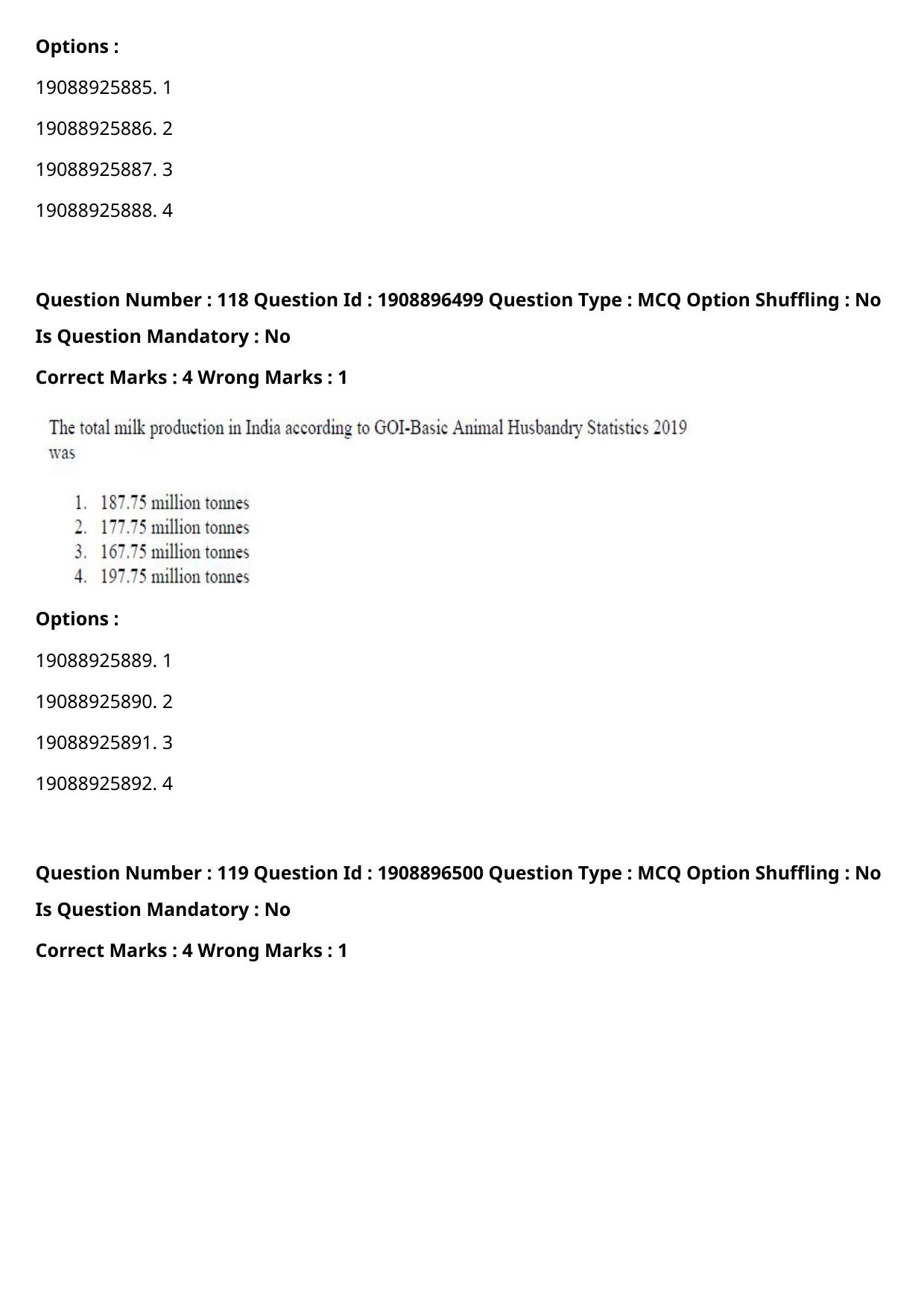 ICAR AIEEA PG 2021 ANIMAL SCIENCE Question Paper - Page 64