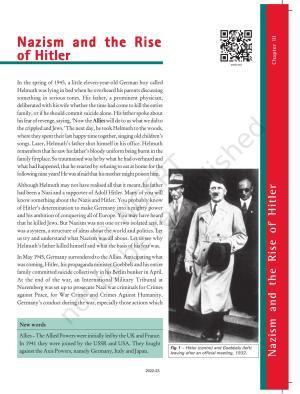 NCERT Book for Class 9 History Chapter 3 Nazism and the Rise of Hitler