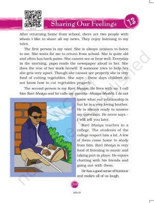 NCERT Book for Class 3 EVS Chapter 13-Sharing Our Feelings