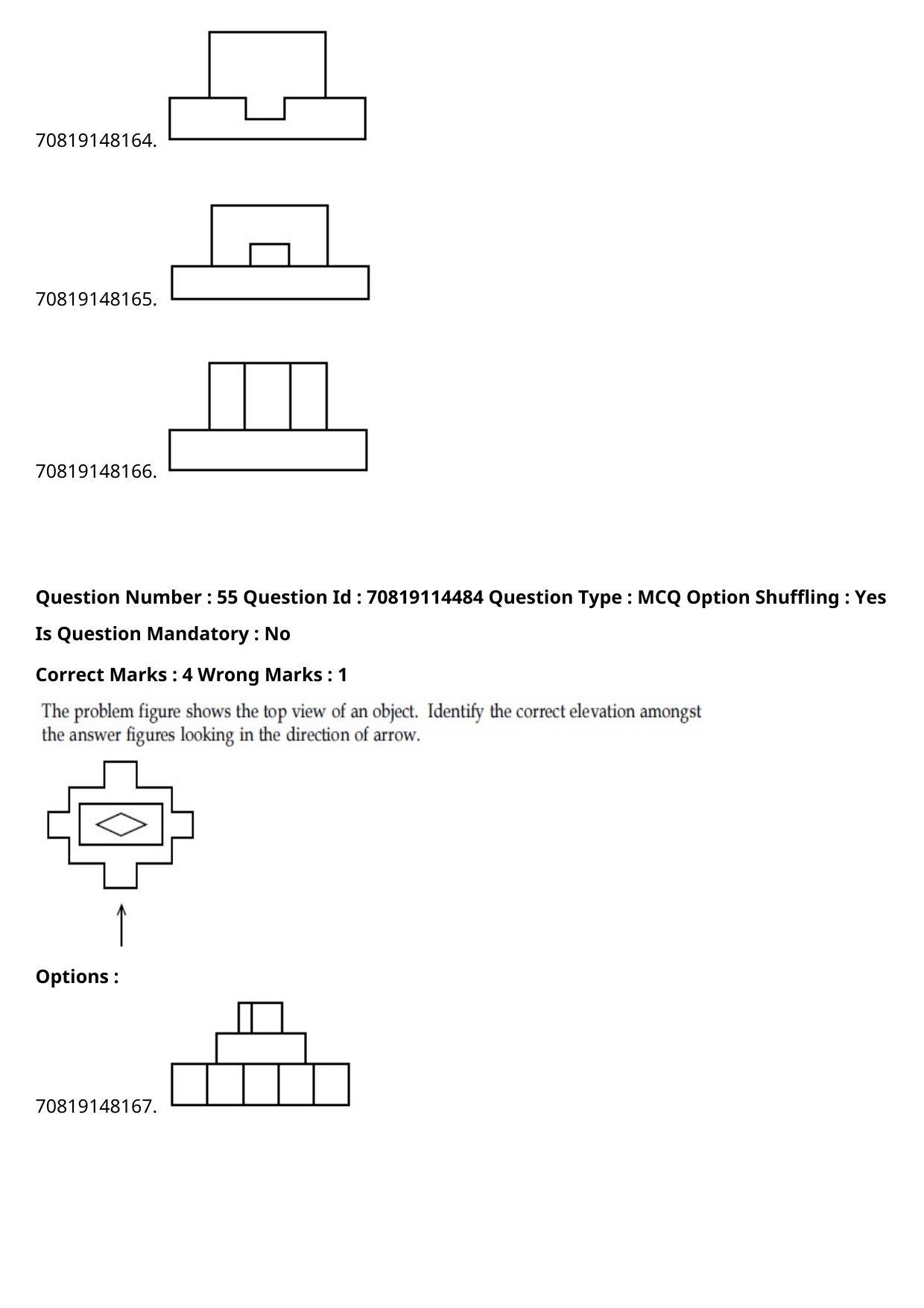 JEE Mains 2021: B.Arch Urdu (Shift 2) 23-02-2021 Question Paper - Page 64