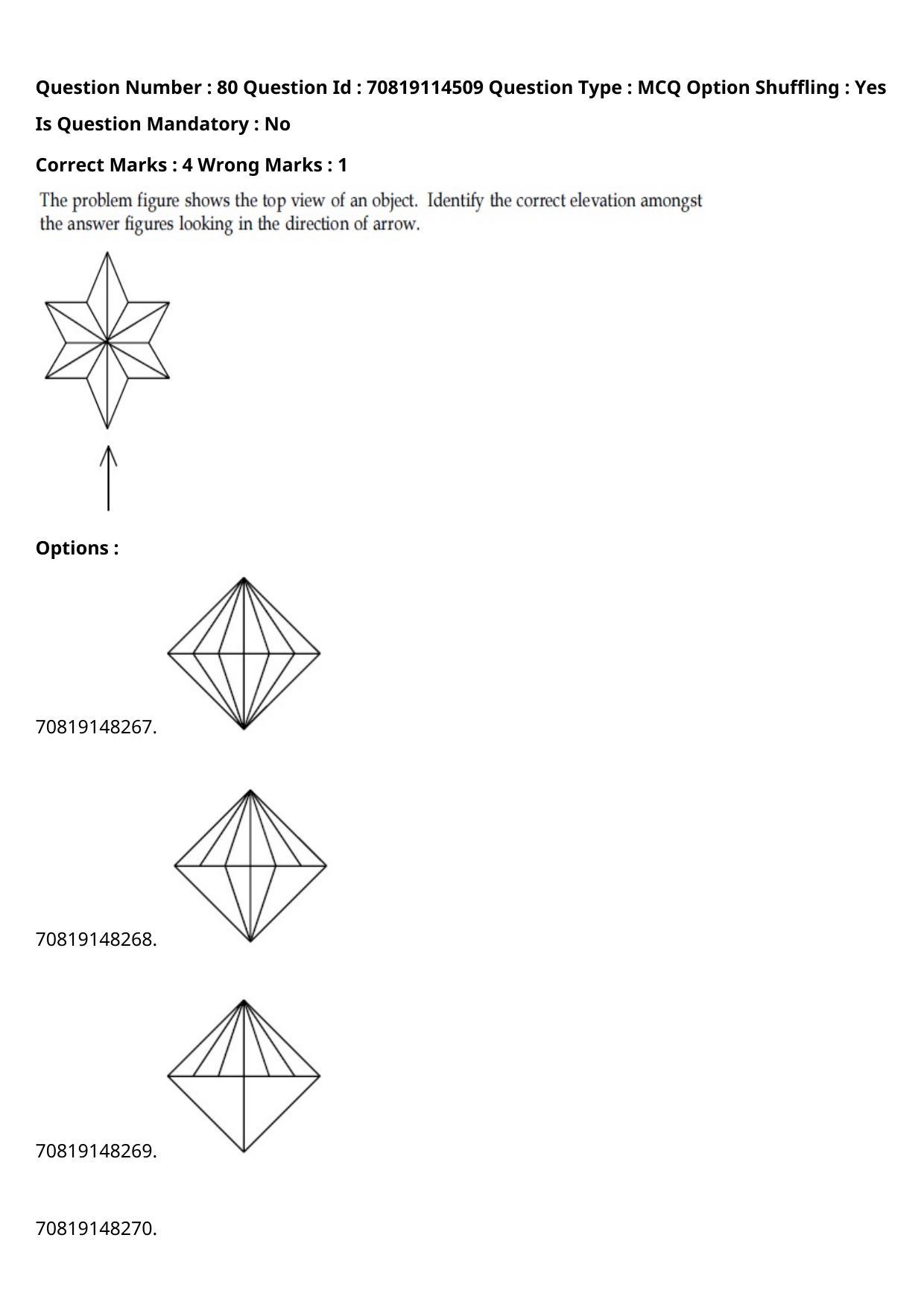 JEE Mains 2021: B.Arch Urdu (Shift 2) 23-02-2021 Question Paper - Page 111