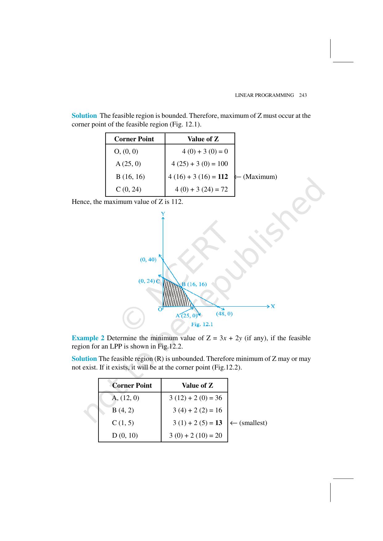 NCERT Exemplar Class 12: Mathematics Unit 12 (Linear Programming) - Page 3