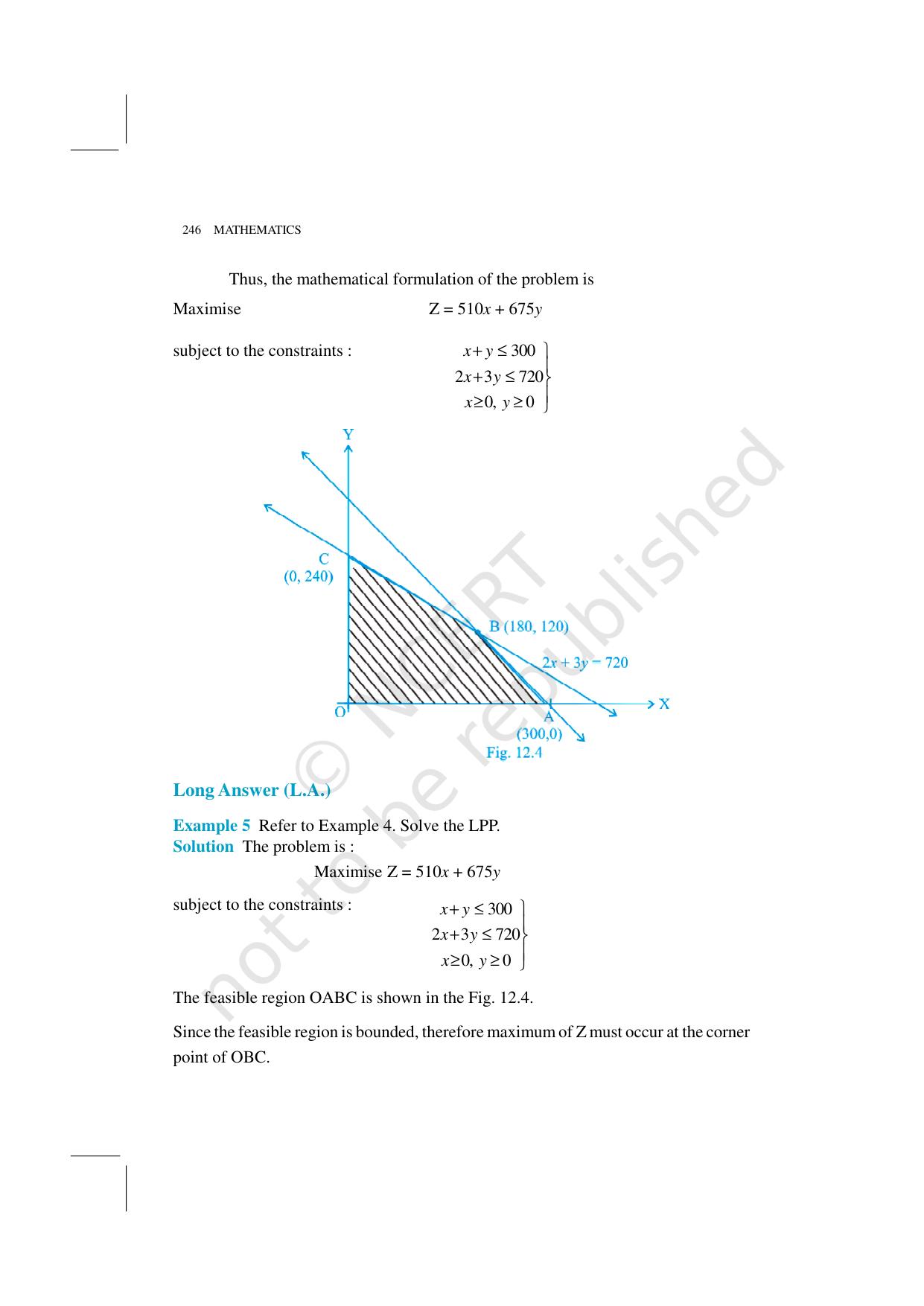 NCERT Exemplar Class 12: Mathematics Unit 12 (Linear Programming) - Page 6