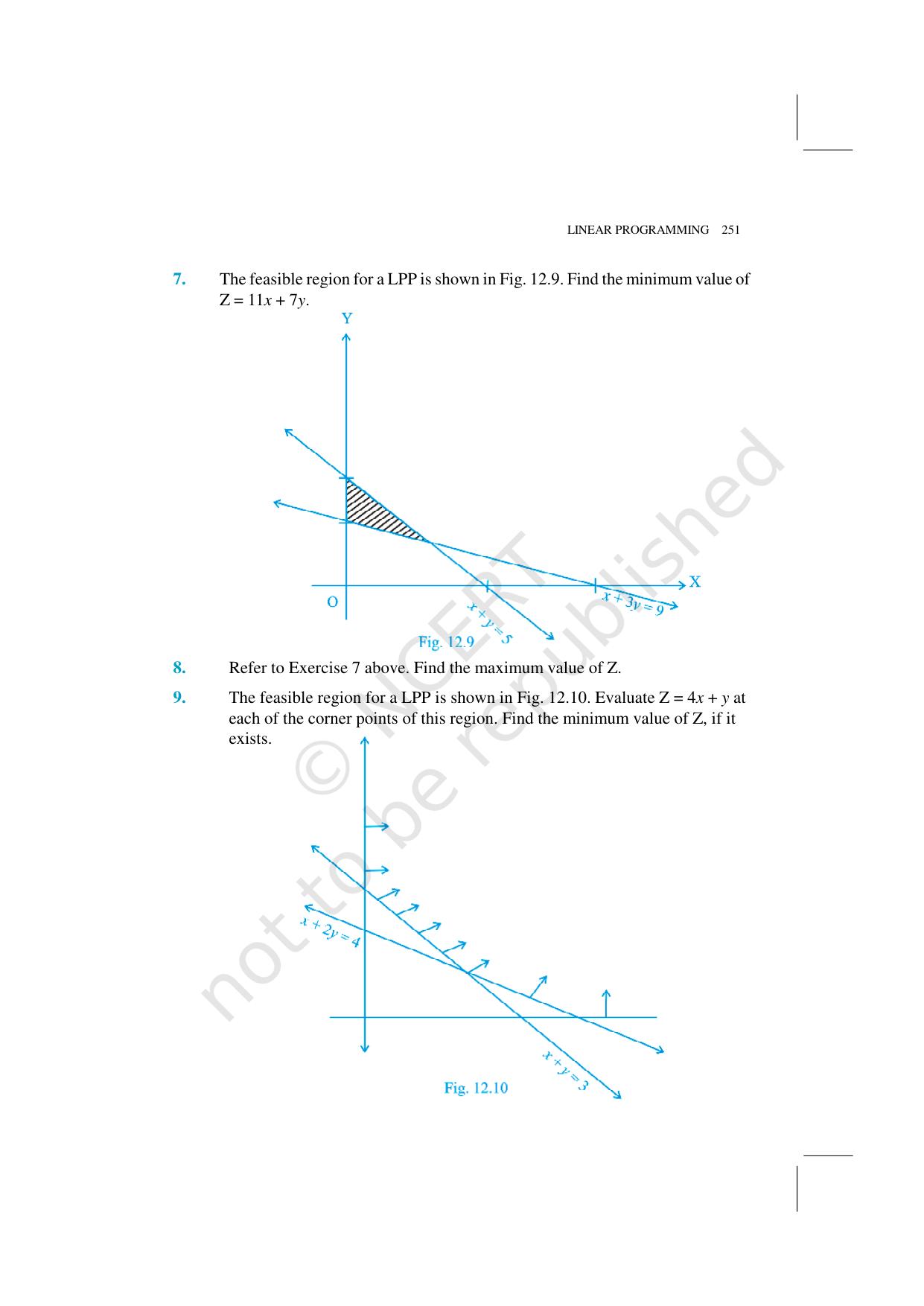 NCERT Exemplar Class 12: Mathematics Unit 12 (Linear Programming) - Page 11