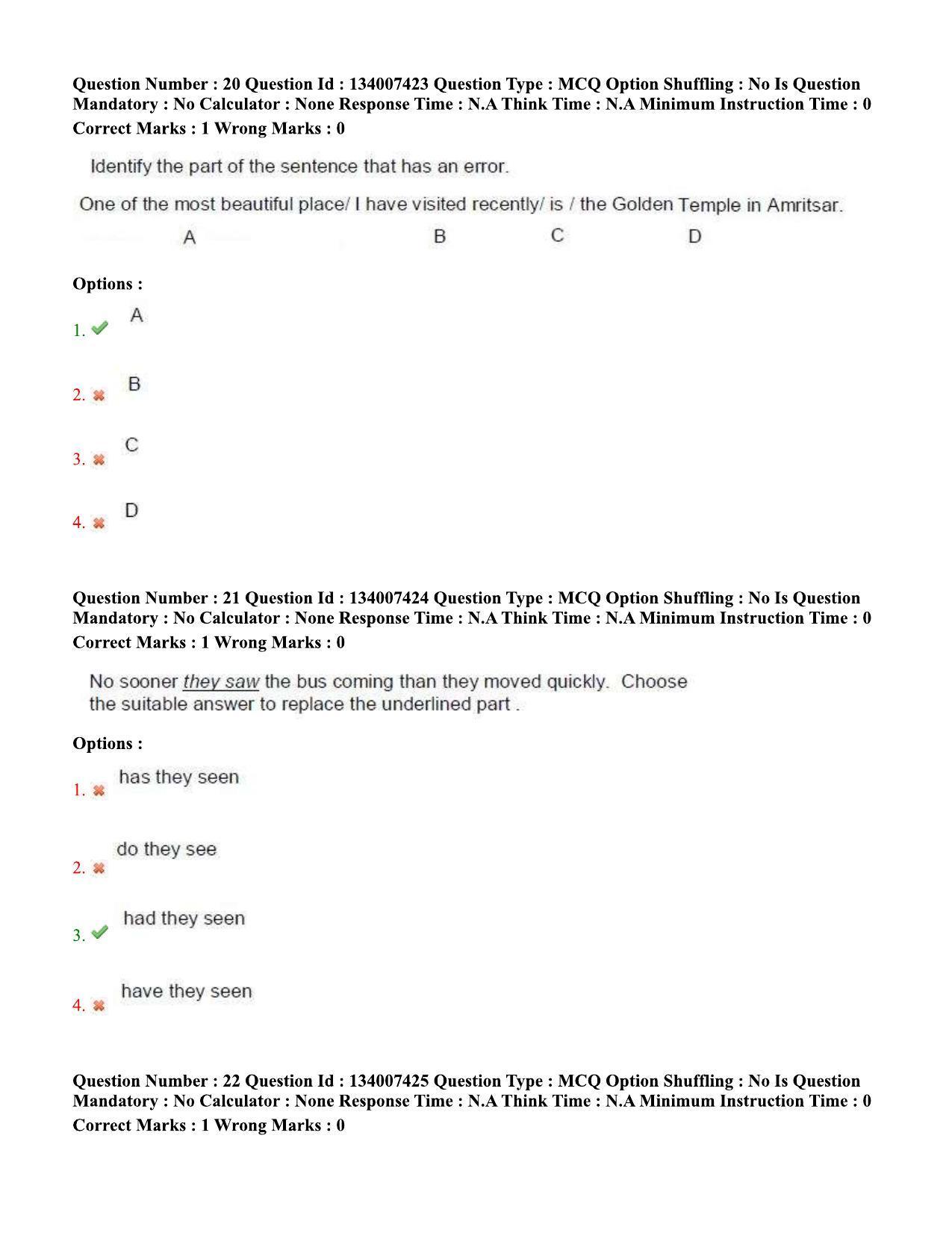 TS DEECET 2023 English Medium with Telugu 1st June 2023 Shift 2 Question Paper - Page 11
