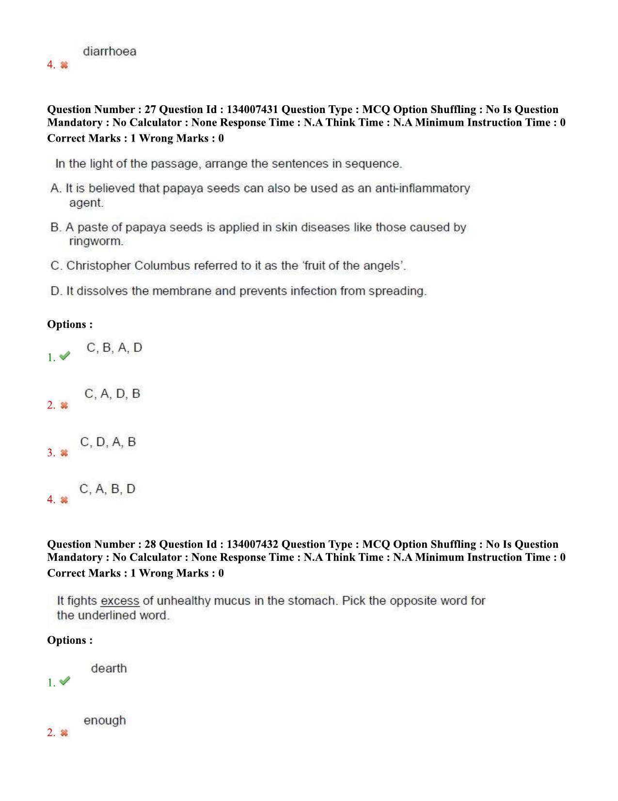 TS DEECET 2023 English Medium with Telugu 1st June 2023 Shift 2 Question Paper - Page 15