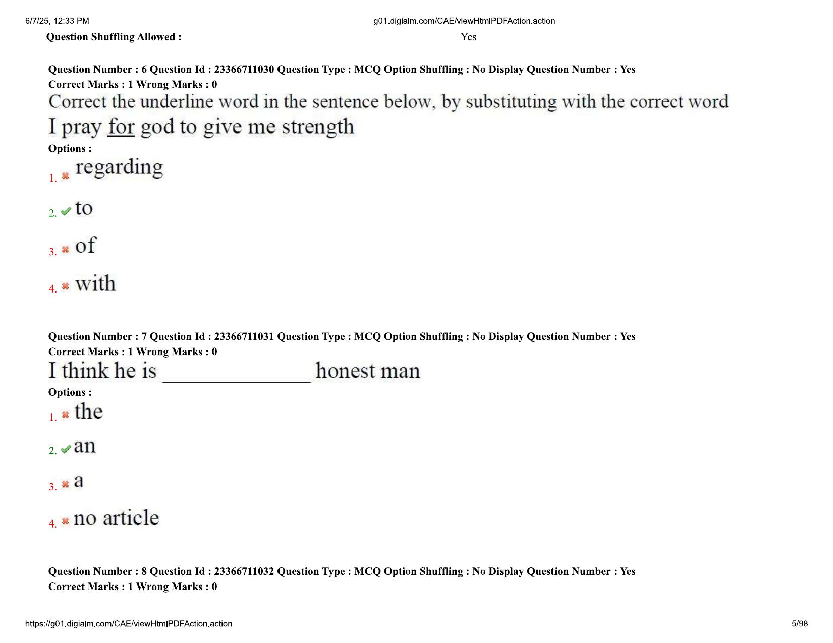 AP EDCET 2025 Biological Science Question Paper with Answer Key (English) - Page 5