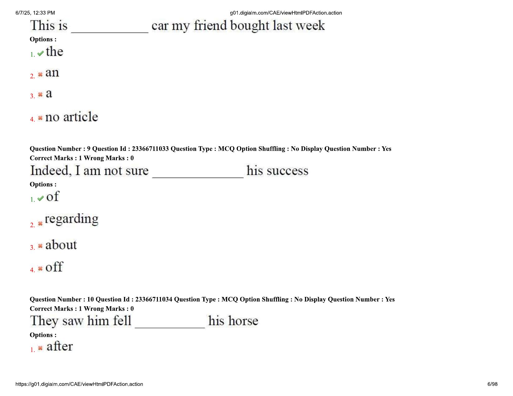 AP EDCET 2025 Biological Science Question Paper with Answer Key (English) - Page 6