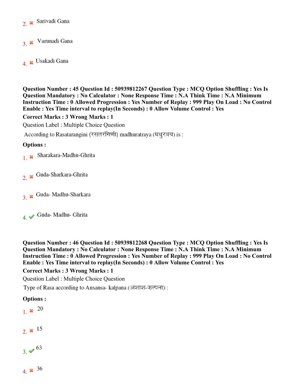 BHU RET Dravyaguna 2020 Question Paper - Page 30