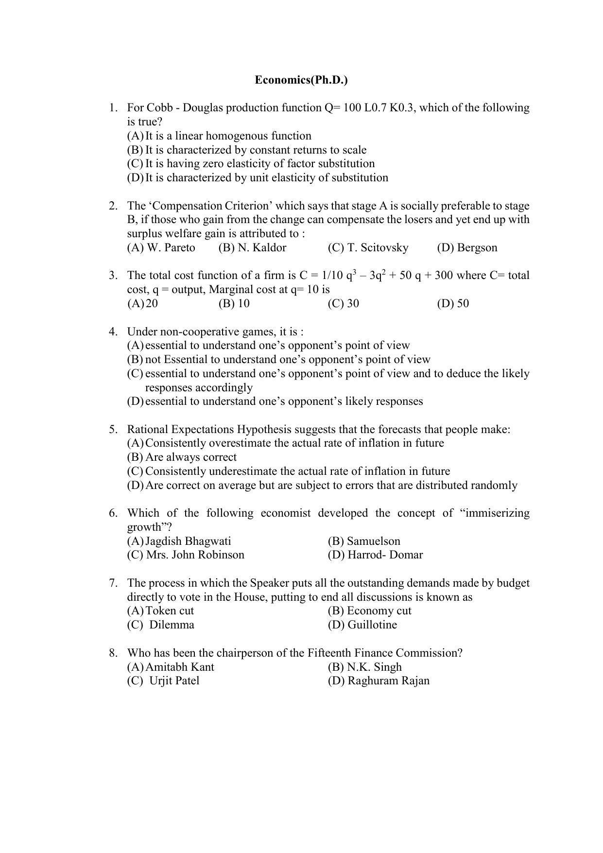 PU MPET Ancient Indian History & Archeology 2022 Question Papers - Page 6