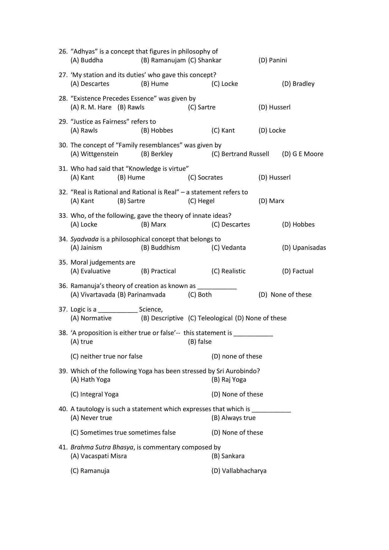 PU MPET Ancient Indian History & Archeology 2022 Question Papers - Page 24