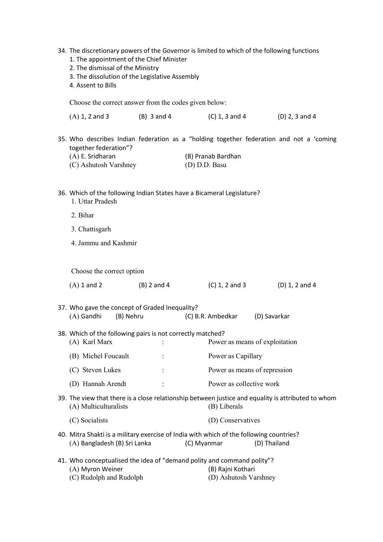 PU MPET Ancient Indian History & Archeology 2022 Question Papers - Page 30