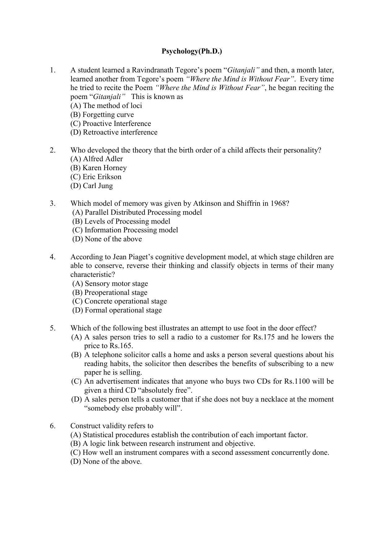 PU MPET Ancient Indian History & Archeology 2022 Question Papers - Page 32