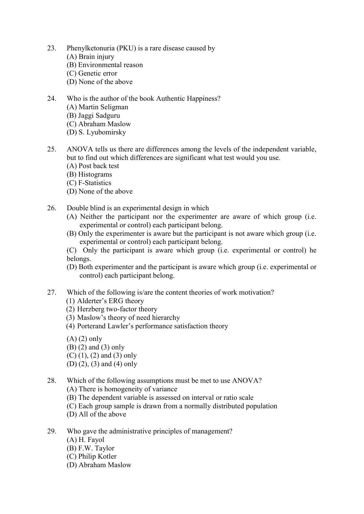 PU MPET Ancient Indian History & Archeology 2022 Question Papers - Page 35