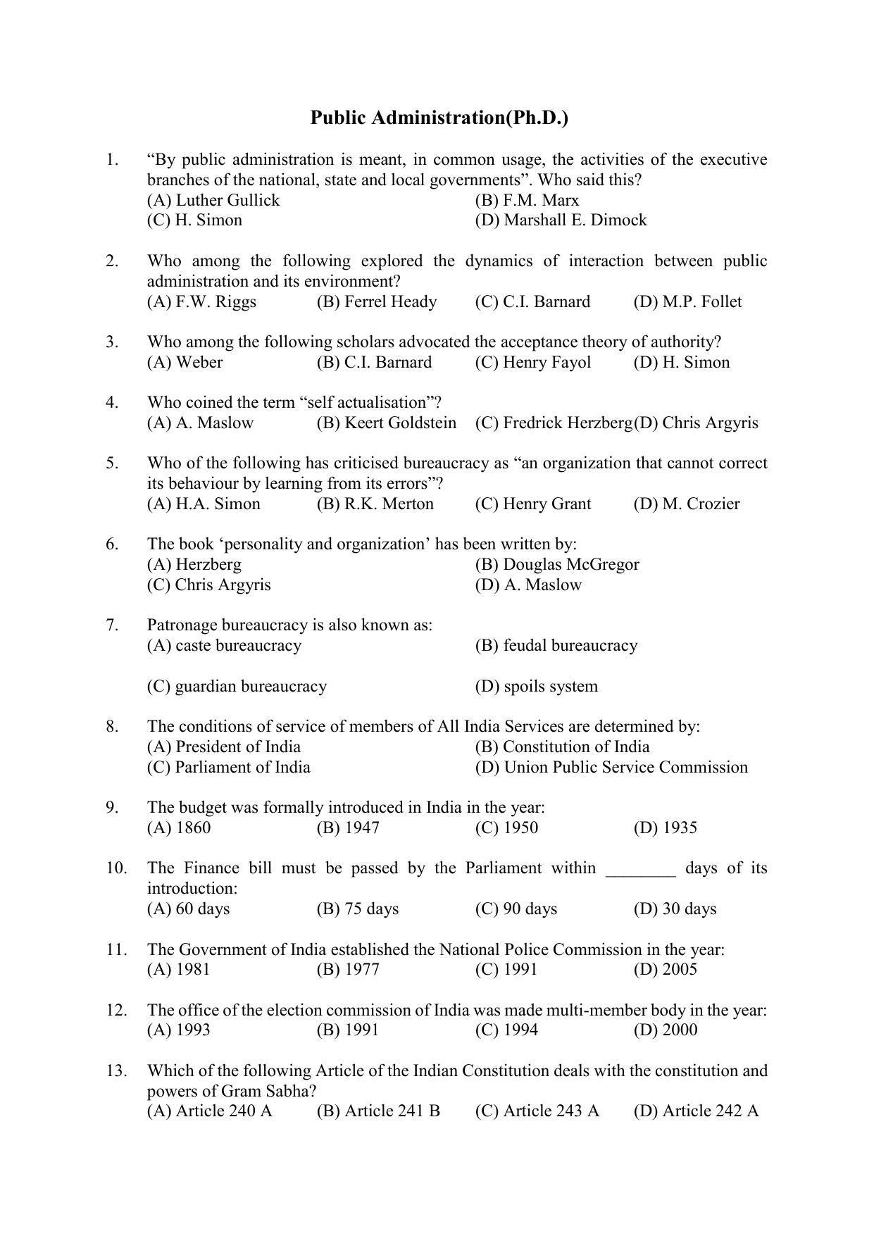 PU MPET Ancient Indian History & Archeology 2022 Question Papers - Page 39