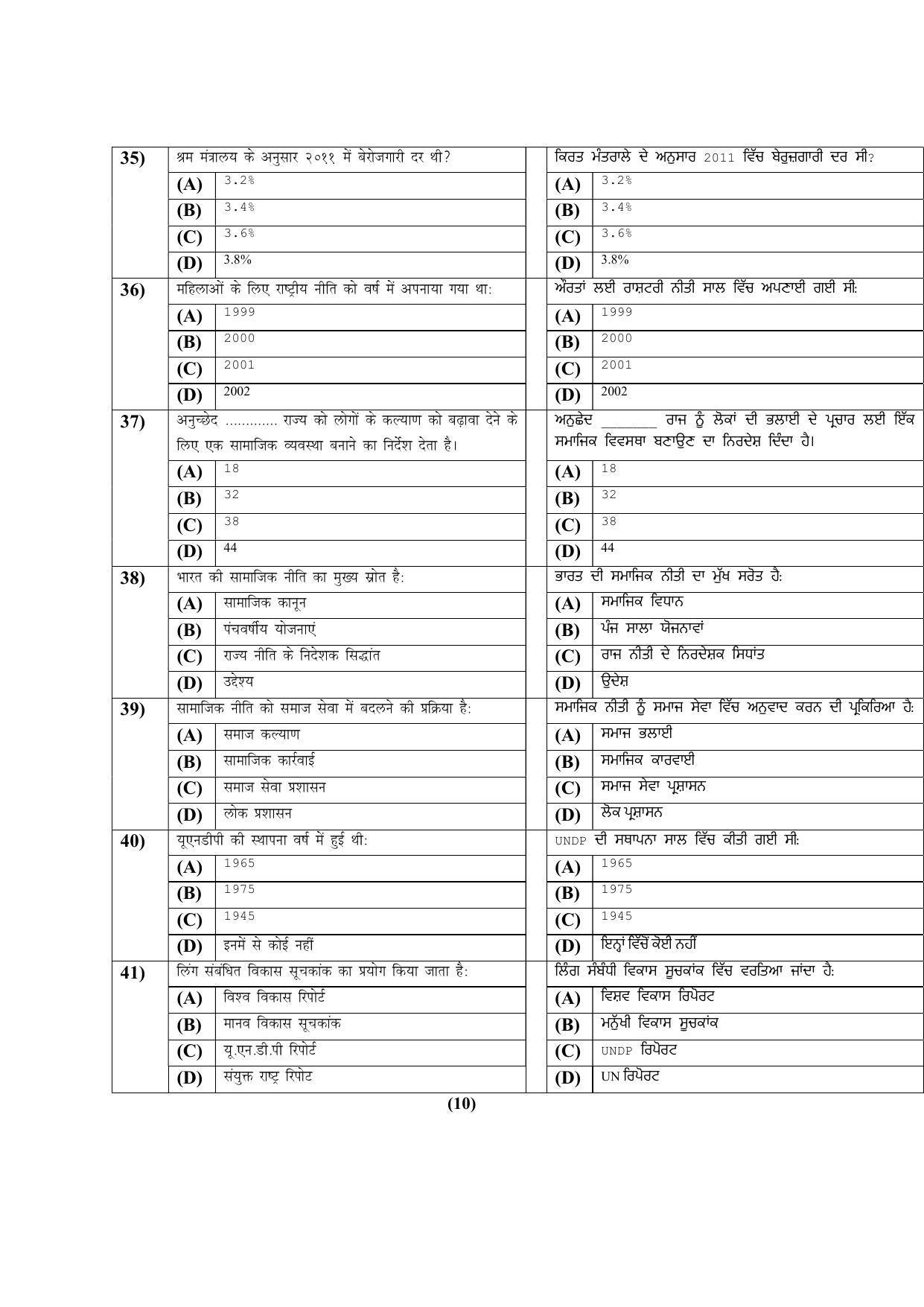 PU MPET Ancient Indian History & Archeology 2022 Question Papers - Page 67