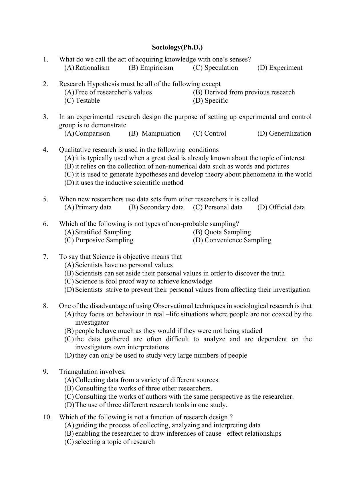 PU MPET Ancient Indian History & Archeology 2022 Question Papers - Page 70