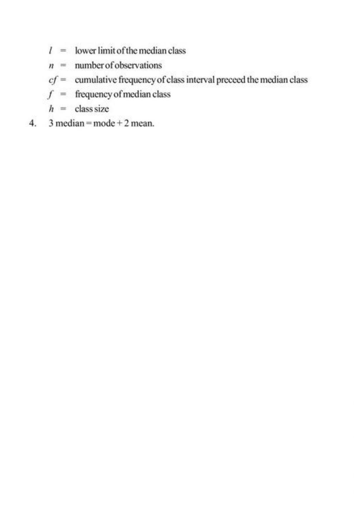Class 10 Notes, Question & Practice Paper - Mathematics (Topic 14 : Statistics) - Page 3