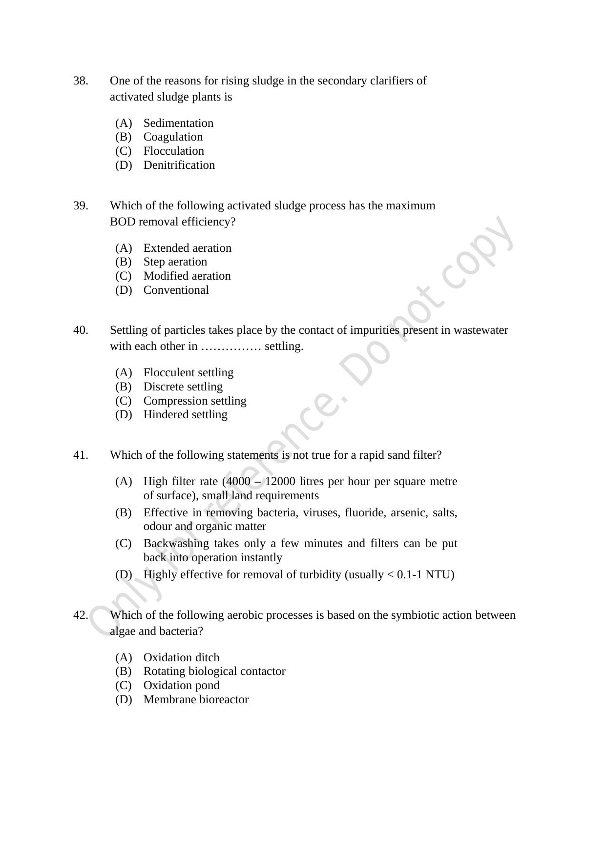 CUSAT CAT 2021 Engineering Science Question Paper - Page 8