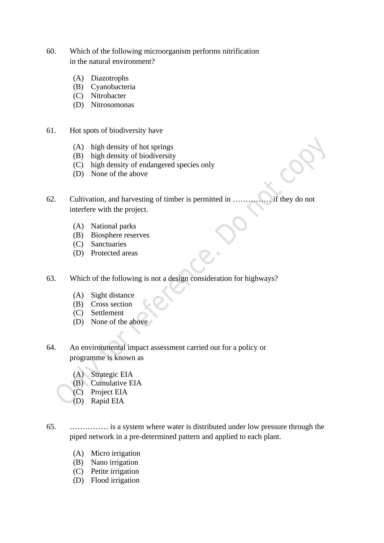 CUSAT CAT 2021 Engineering Science Question Paper - Page 12