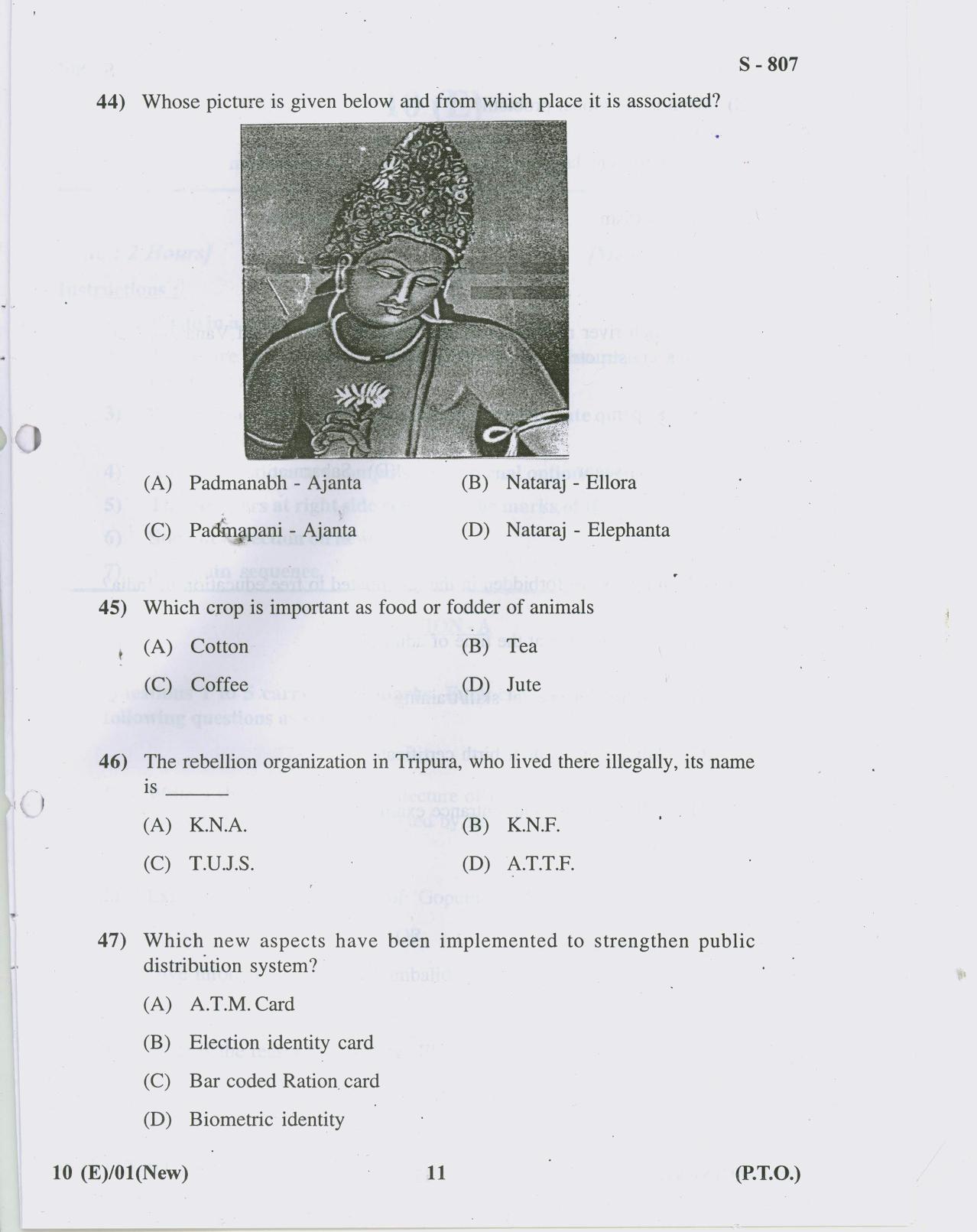 Gujarat Board Class 10th 10 ENGLISH NEW COURSE 2019 Question Paper - Page 11