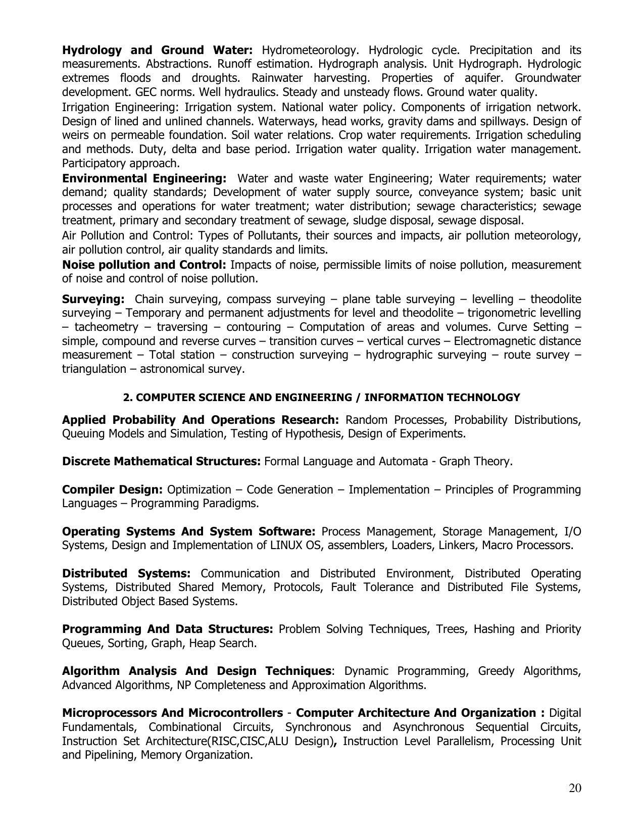 CEETA PG Syllabus - Page 3