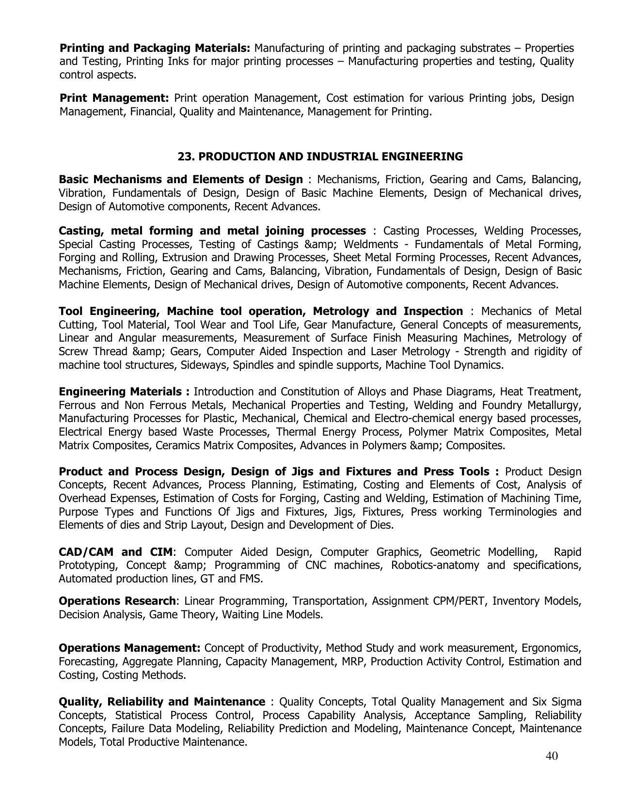 CEETA PG Syllabus - Page 23