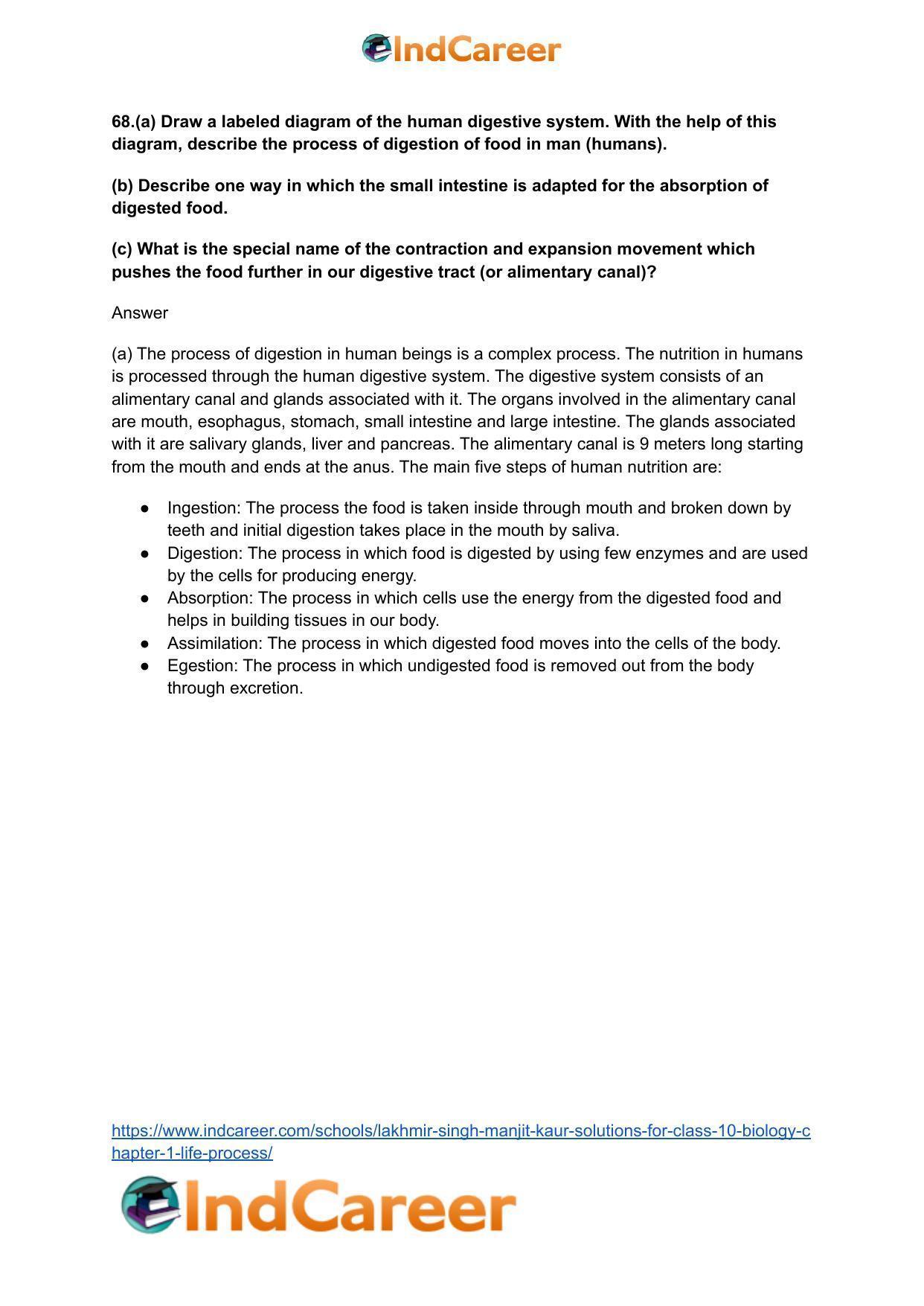 Lakhmir Singh Manjit Kaur  Solutions for Class 10 Biology: Chapter 1- Life Process - Page 28