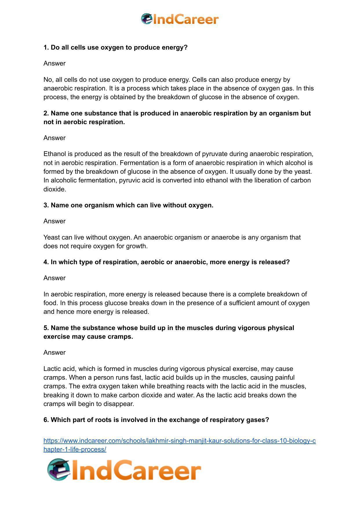 Lakhmir Singh Manjit Kaur  Solutions for Class 10 Biology: Chapter 1- Life Process - Page 48